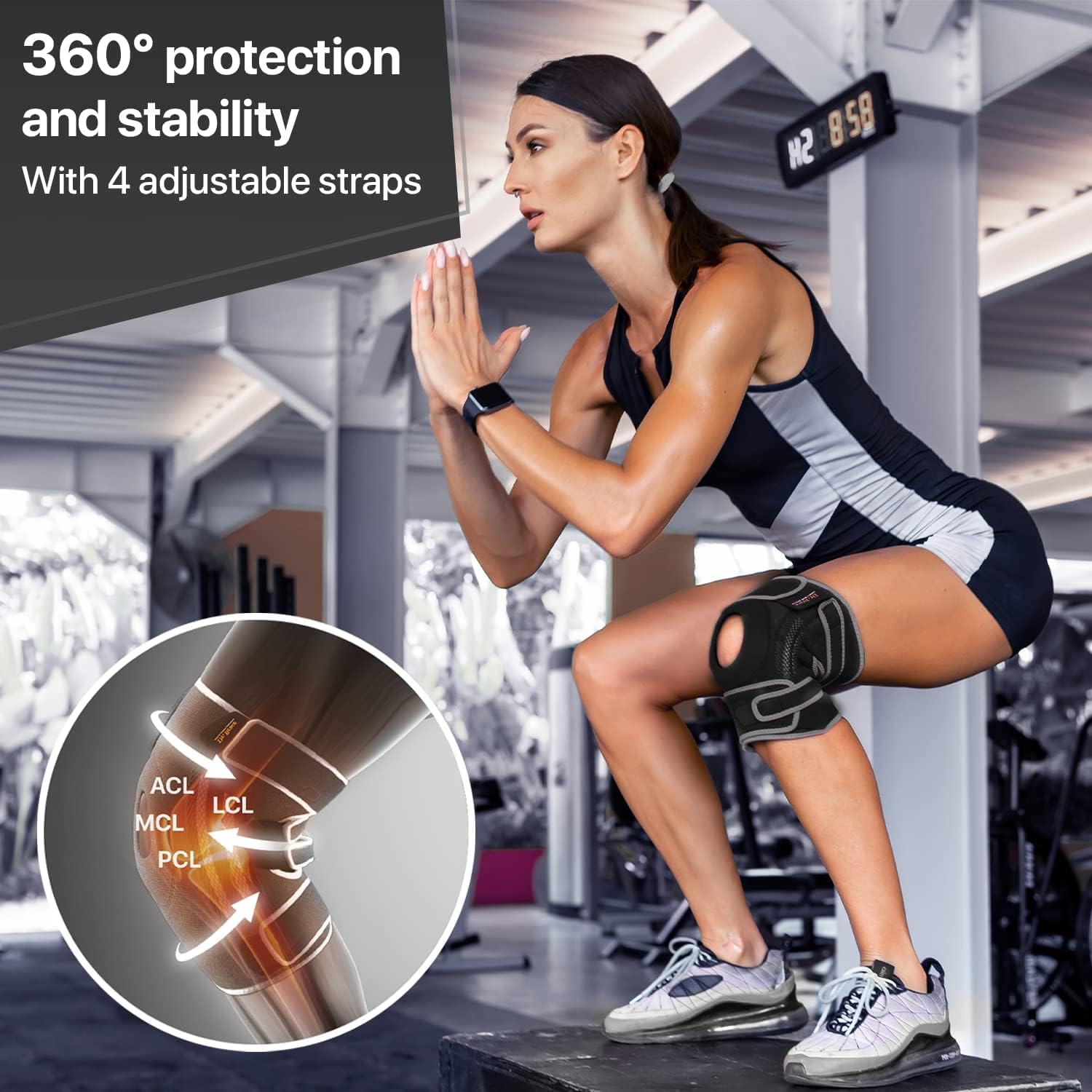 DR. BRACE ELITE Knee Brace – Side Stabilizers