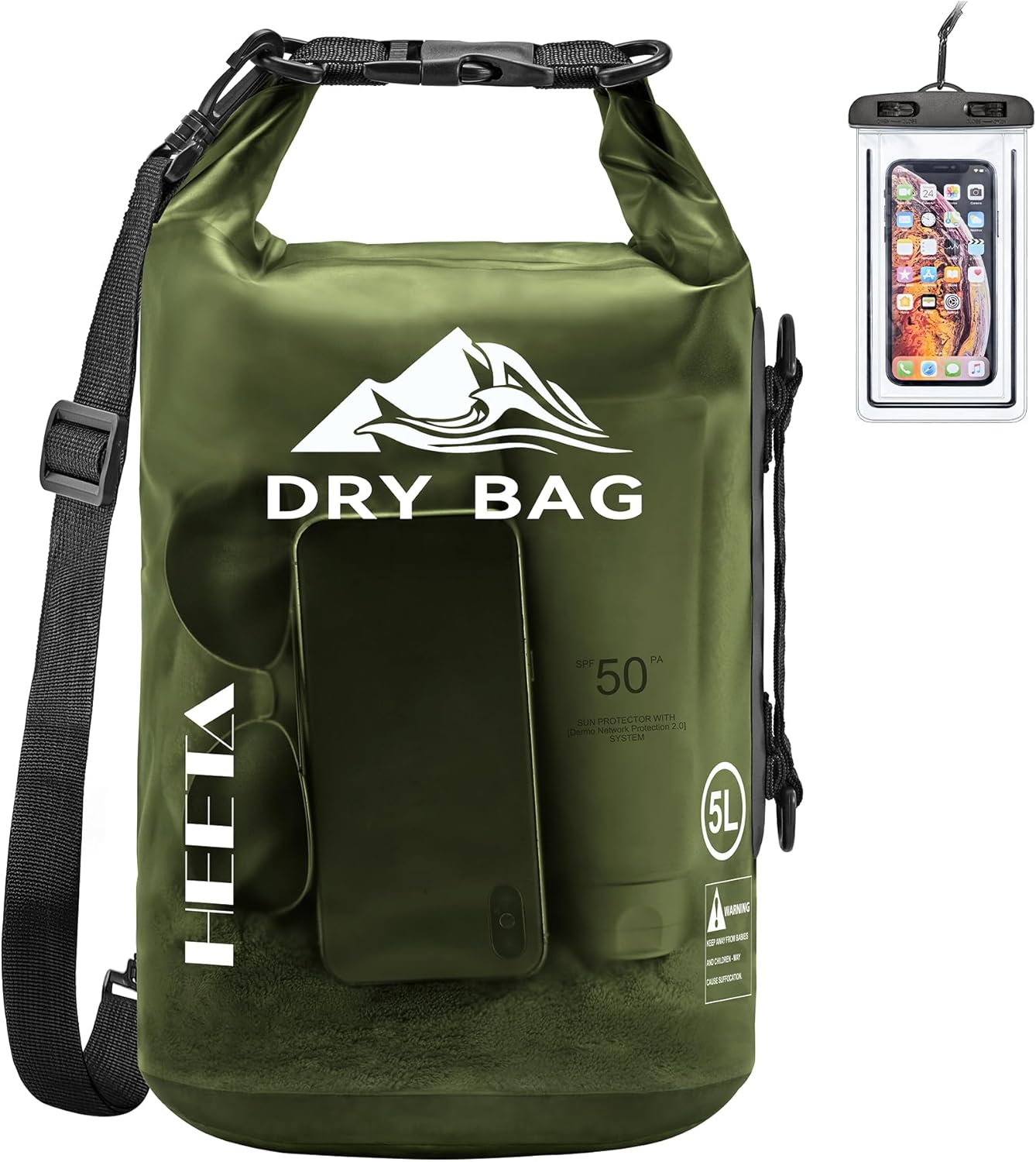 HEETA Waterproof Dry Bag for Travel