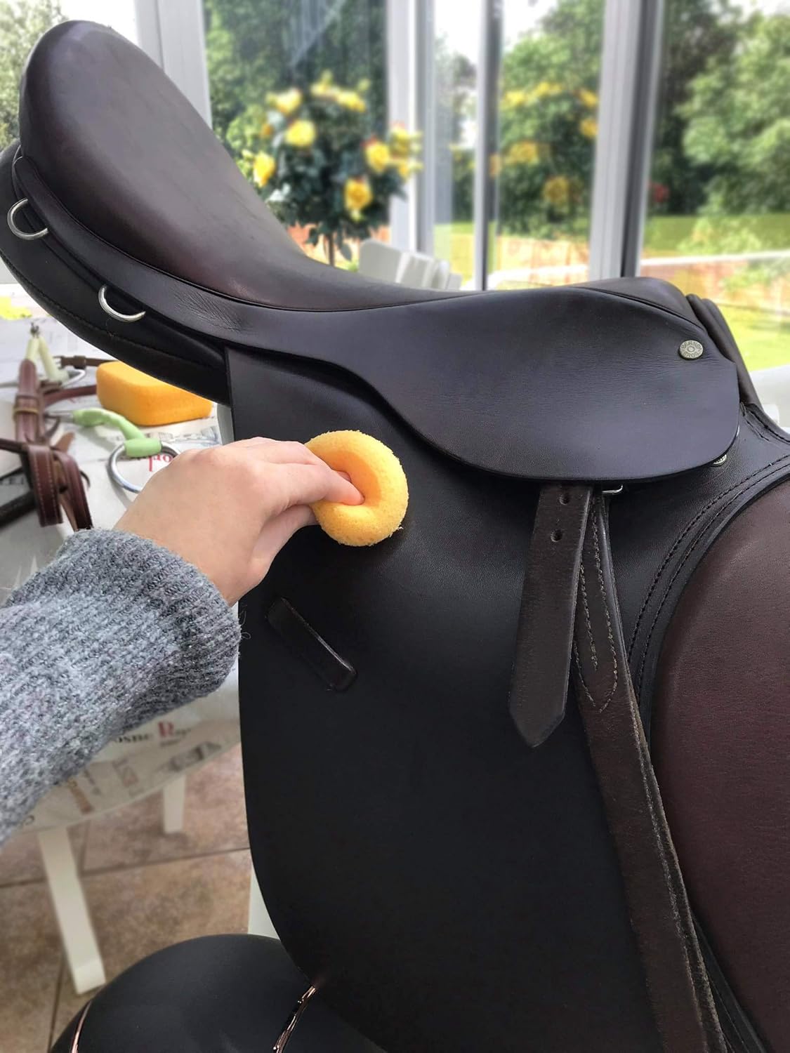 Premium Synthetic Horse Tack Sponges