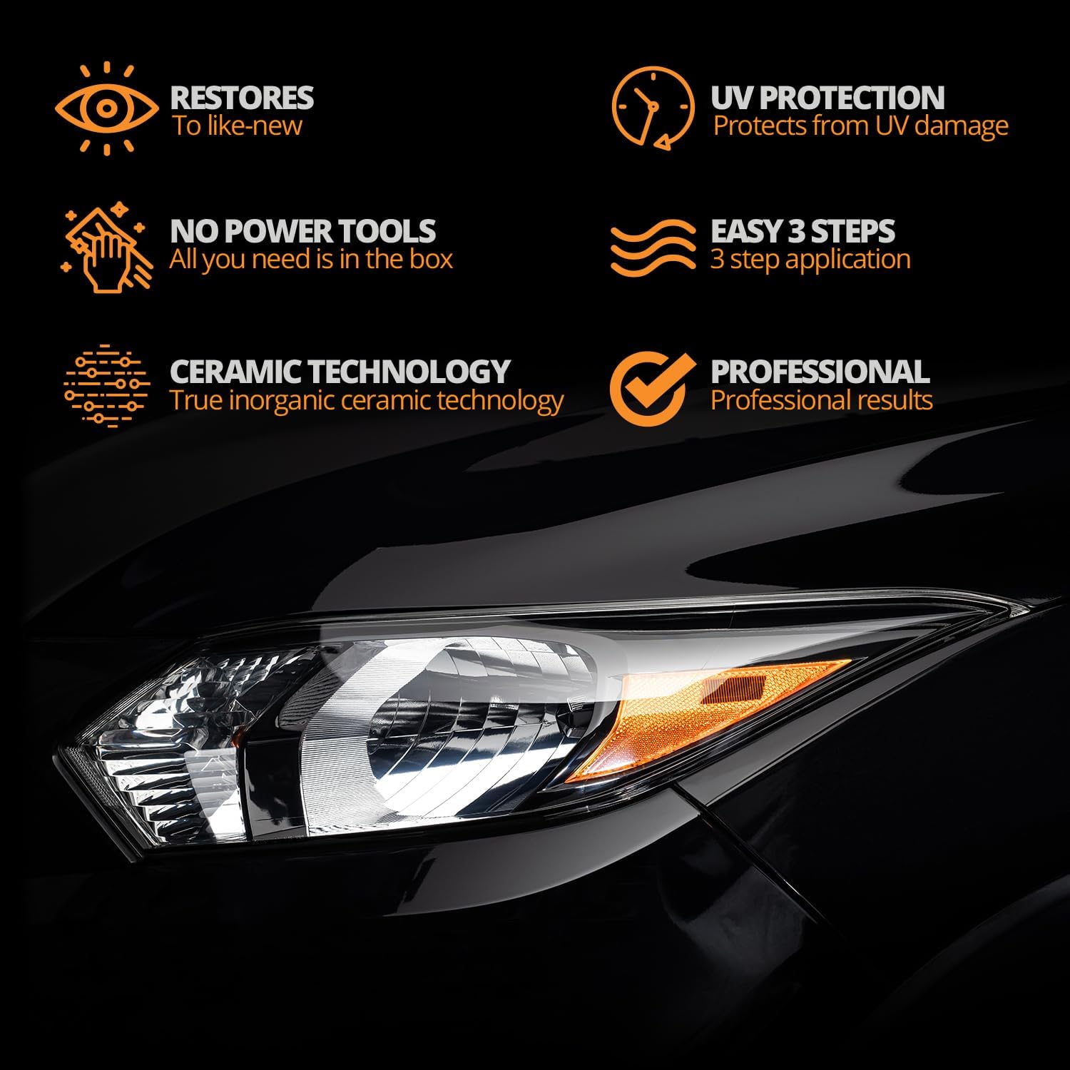CERAKOTE Ceramic Headlight Restoration Kit
