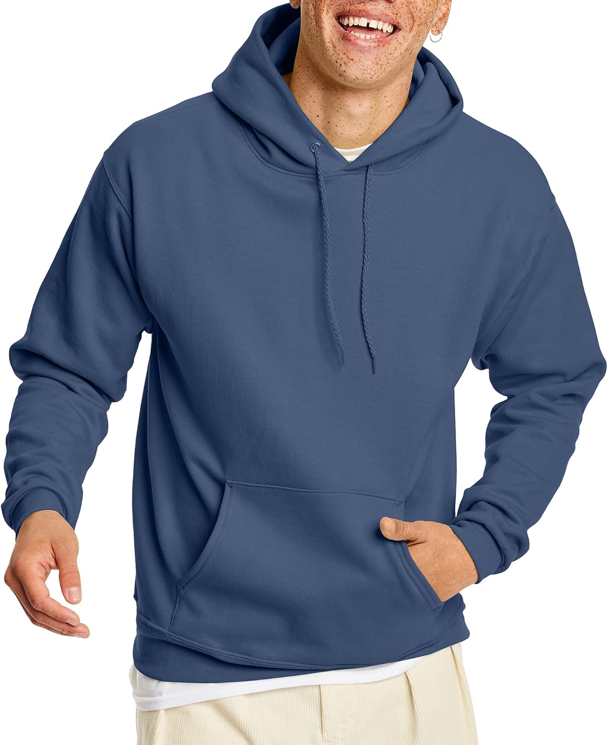 Hanes EcoSmart Hoodie, Hooded Sweatshirt for Men