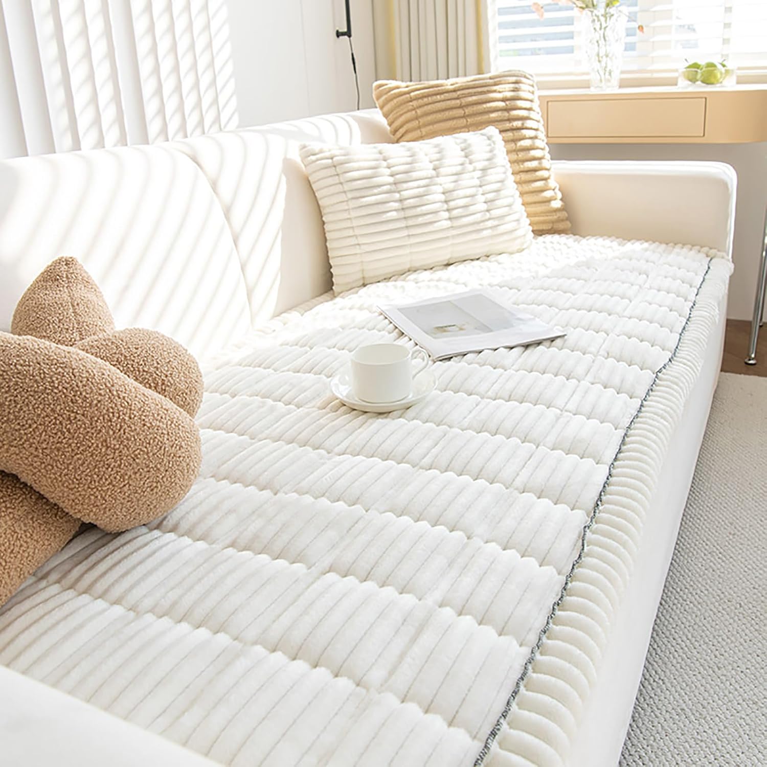 ZQFFB Pet Couch Cover Dogs Washable and Sofas