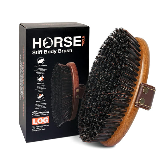 MAXIMILIAN World Class Handmade Body Horse Brush