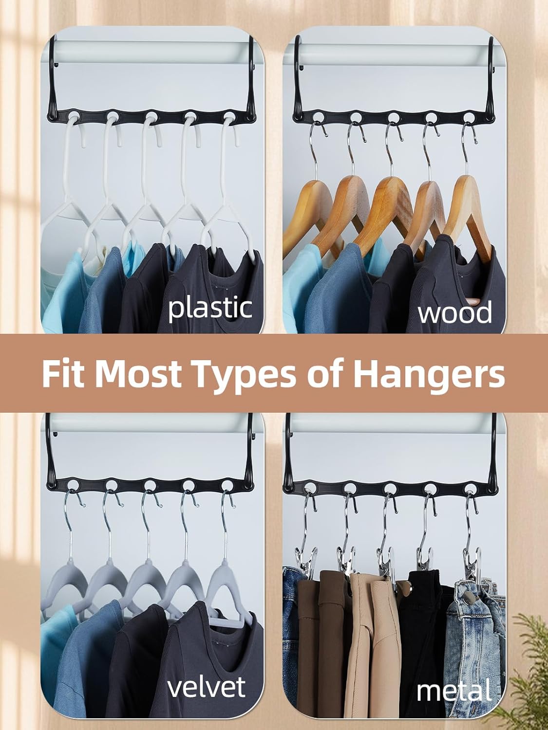 HOUSE DAY Space Saving Magic Hangers