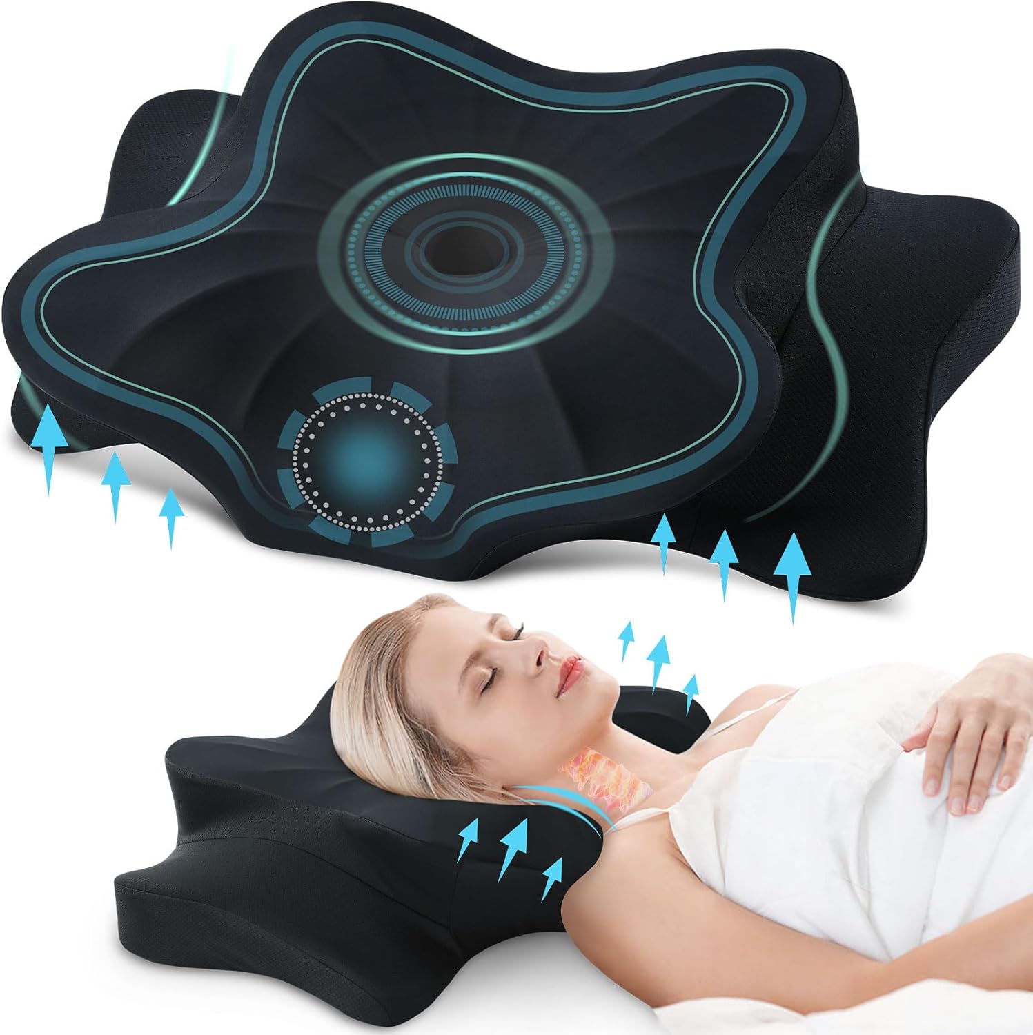 DONAMA Cervical Memory Foam Pillow