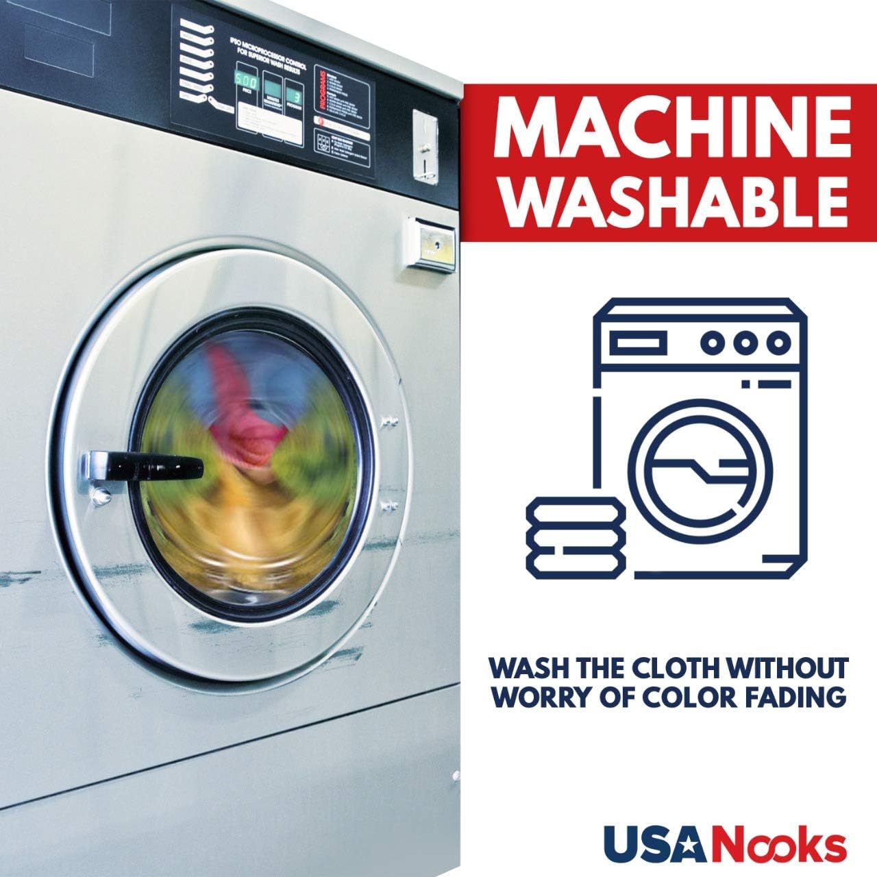 USANOOKS Microfiber Cleaning Cloth Towels