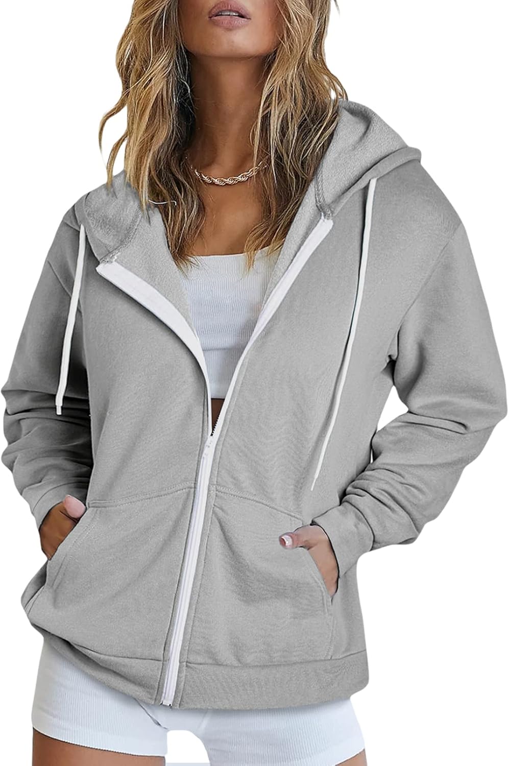Dokotoo Women's Full Zip Up Hoodie for Women