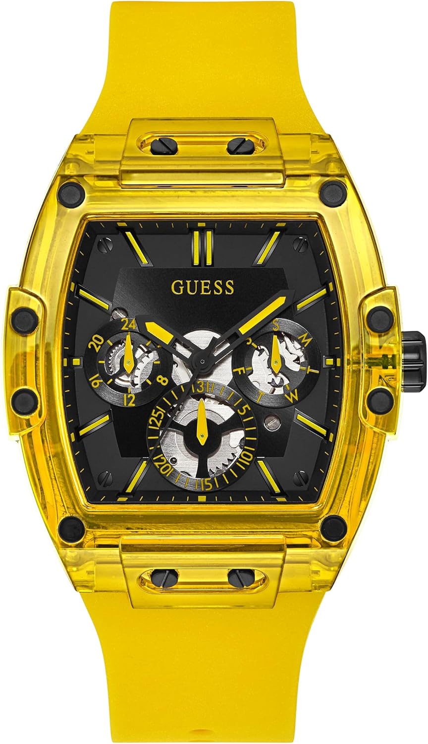 GUESS Men's Trend Tonneau 43mm Watch