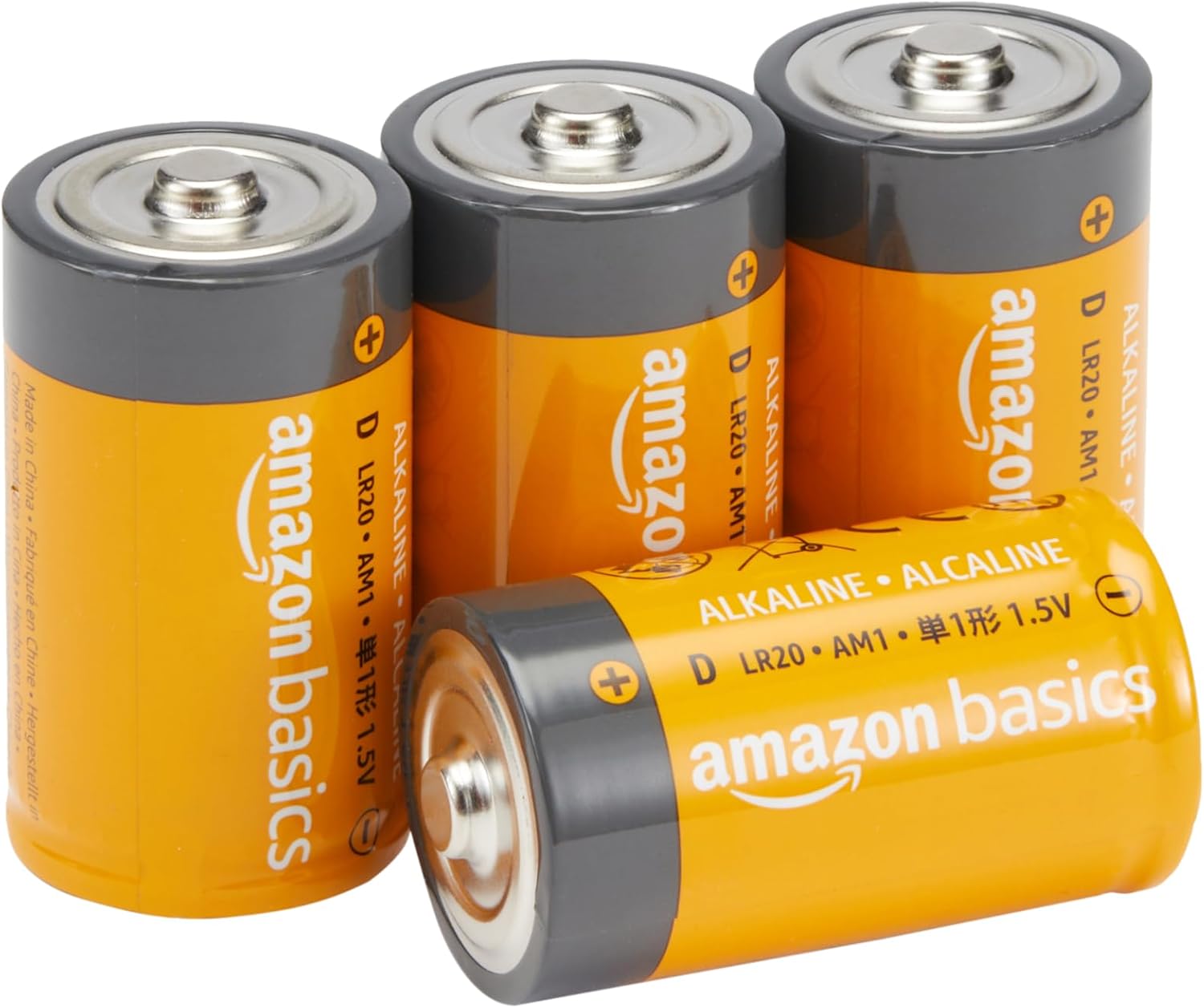 12 Pack D Cell All-Purpose Alkaline Batteries