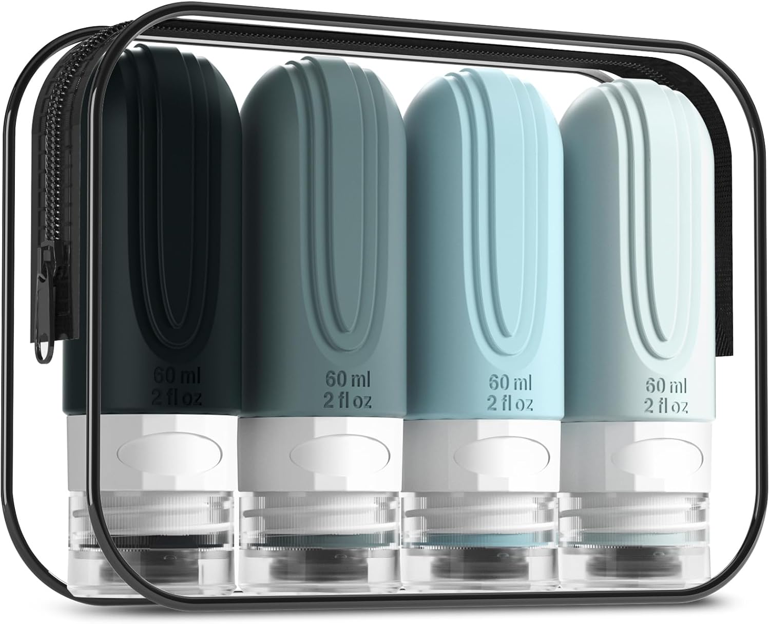 TSA Approved 3oz Leak-Proof Travel Bottles