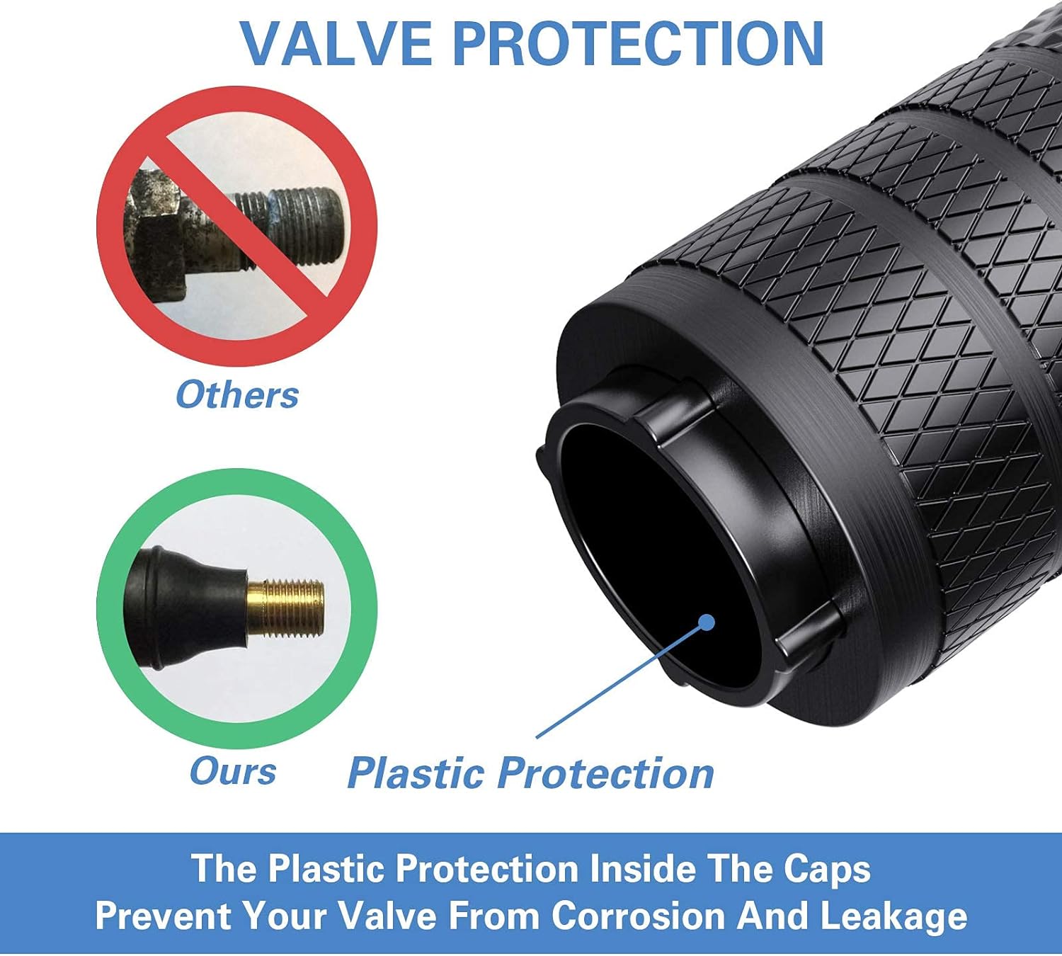 CKAuto Tire Valve Stem Caps