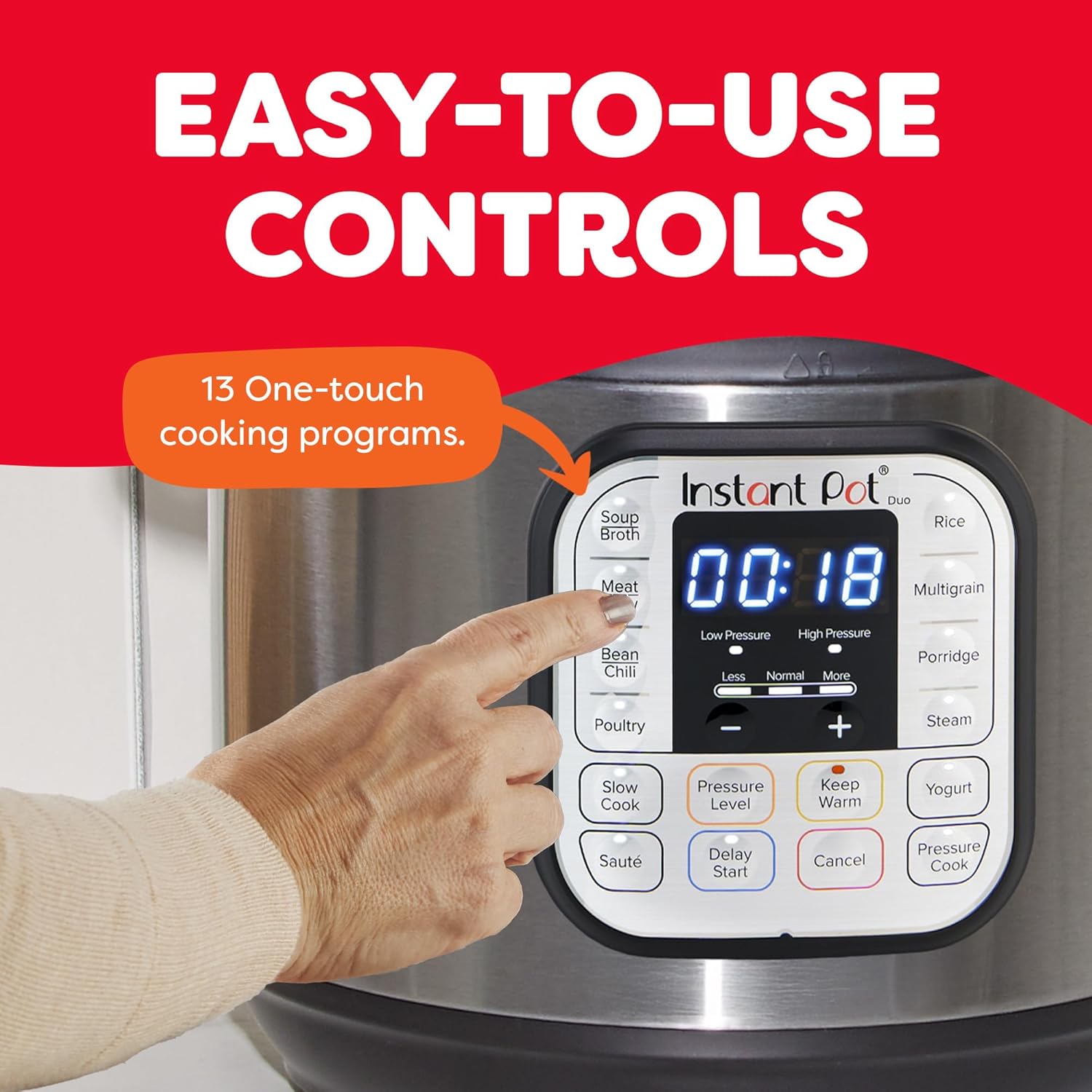 Instant Pot Duo 7-in-1 Electric Pressure Cooker