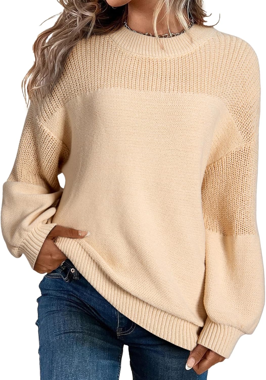 Dokotoo Women's Casual Long Sleeve Sweaters