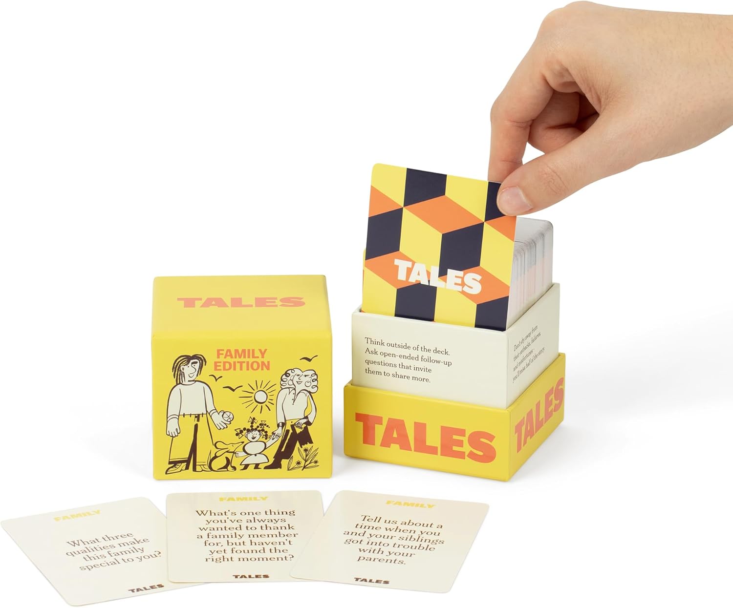 TALES 150 Conversation Cards Family Edition