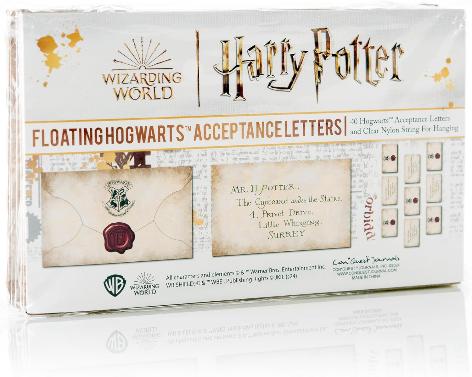 CON*QUEST Journals Harry Potter String for Hanging Home Decor