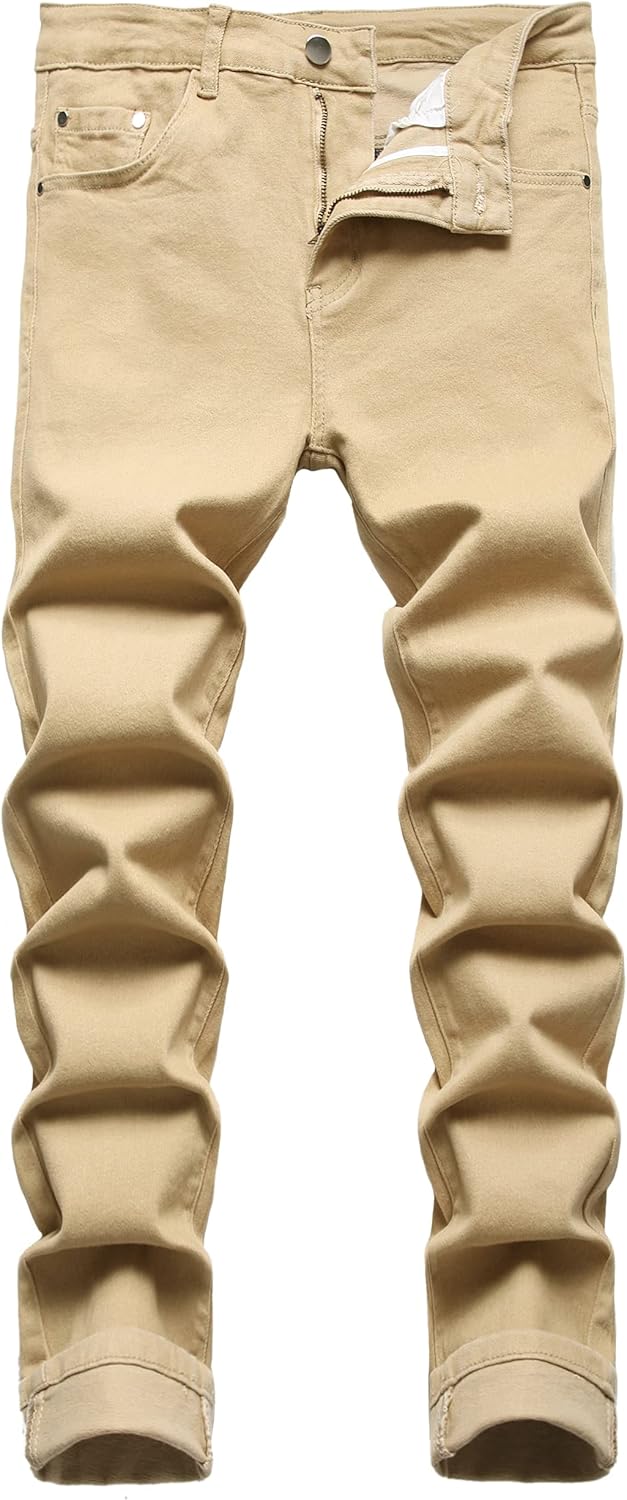 JUNBAOSS Men's Slim Fit Stretch Jeans for Men