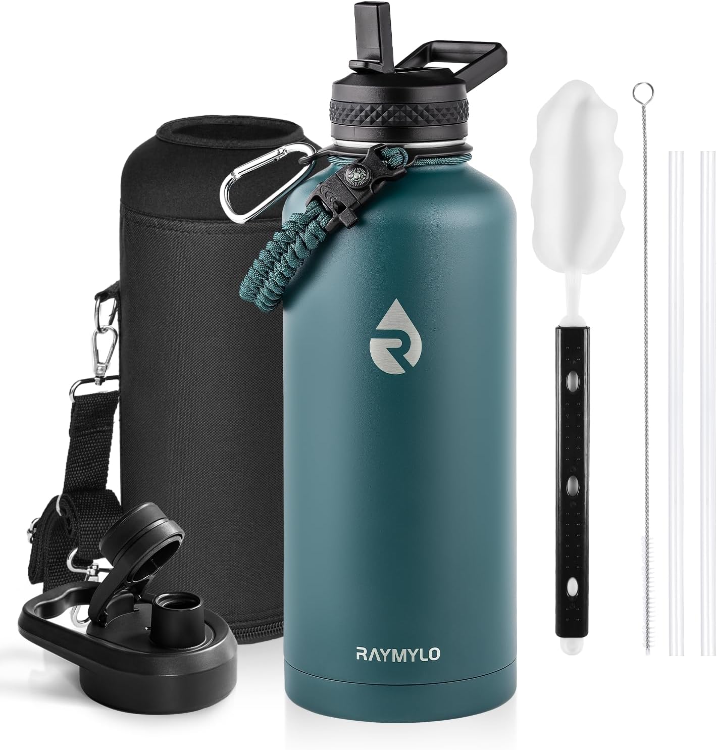 64oz Insulated Water Bottle Stainless Steel