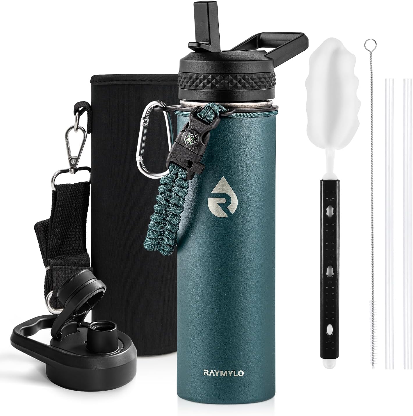 64oz Insulated Water Bottle Stainless Steel