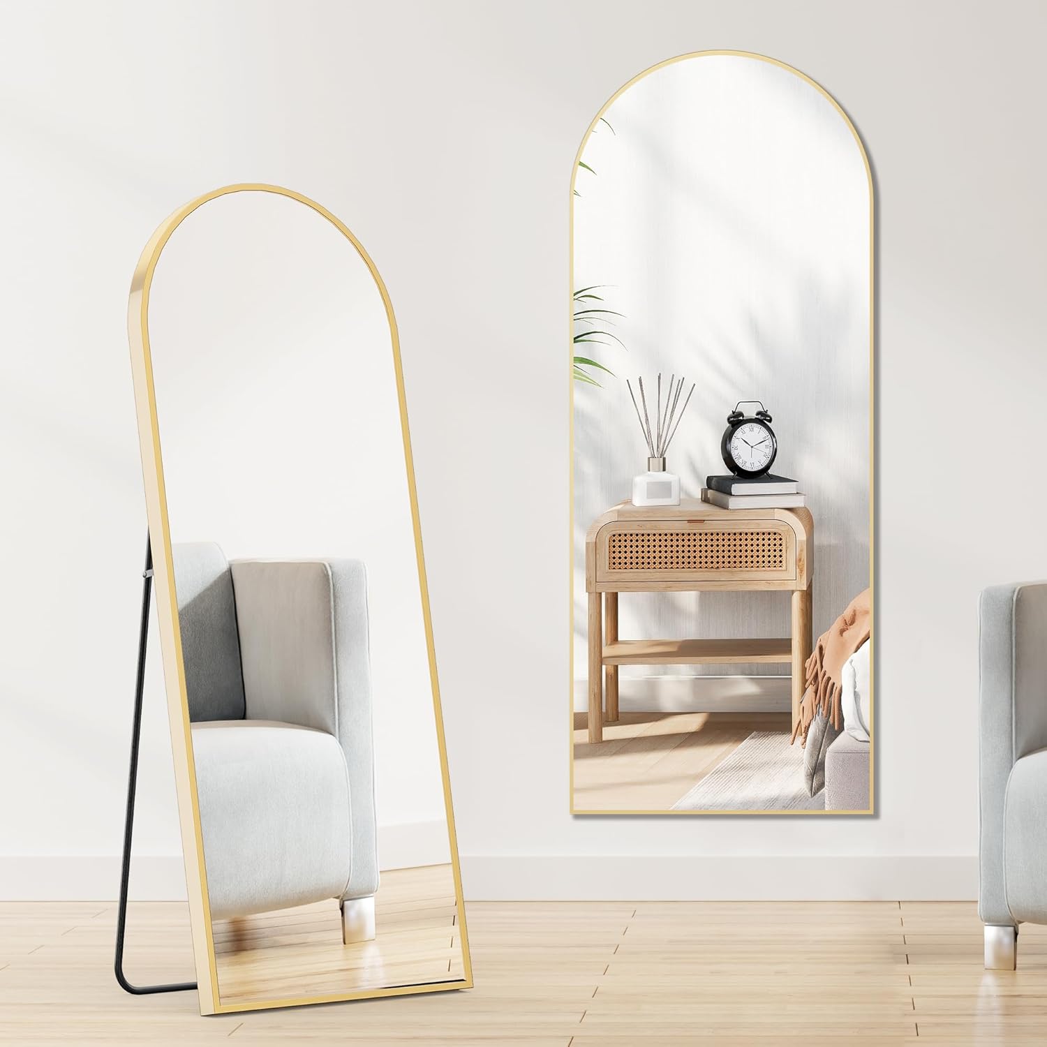 Sweetcrispy Arched Full Body Mirror