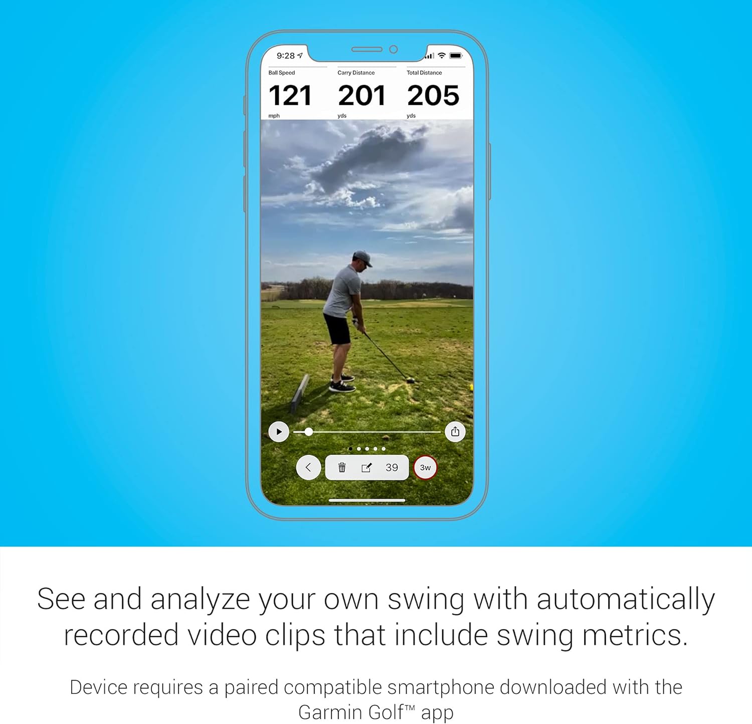 Garmin Approach R10 Portable Golf Launch Monitor