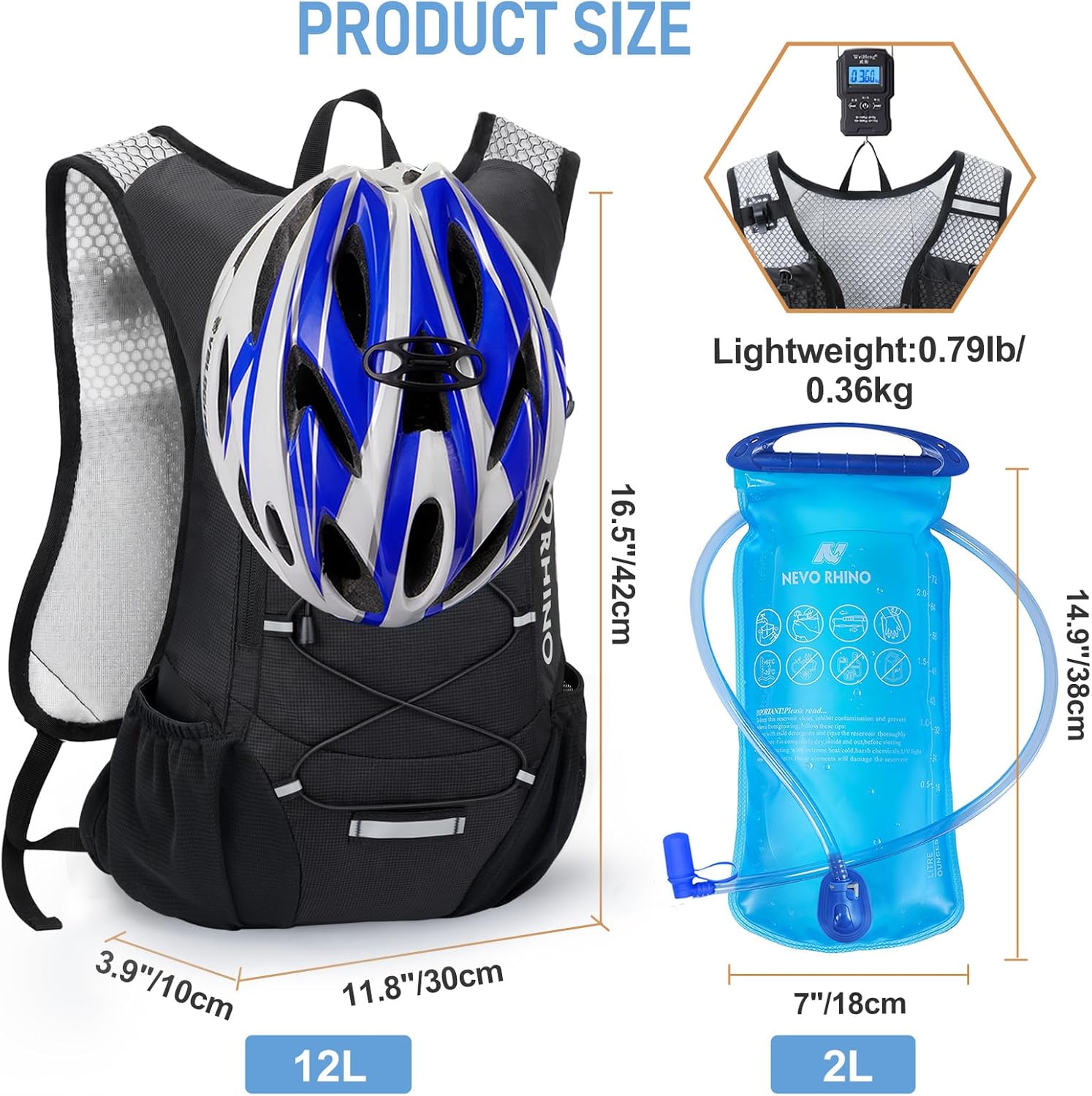Lightweight Hydration Backpack