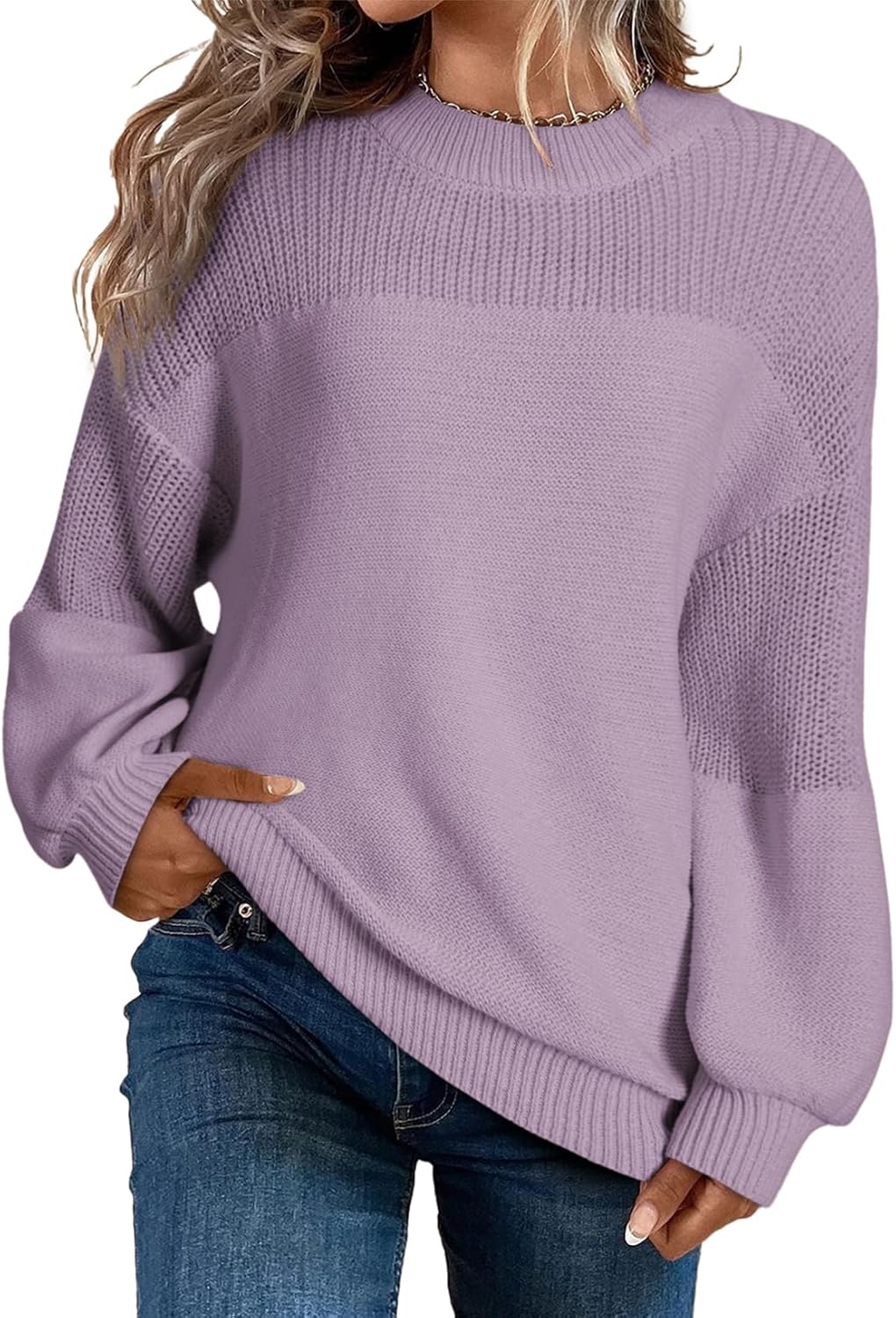 Dokotoo Women's Casual Long Sleeve Sweaters