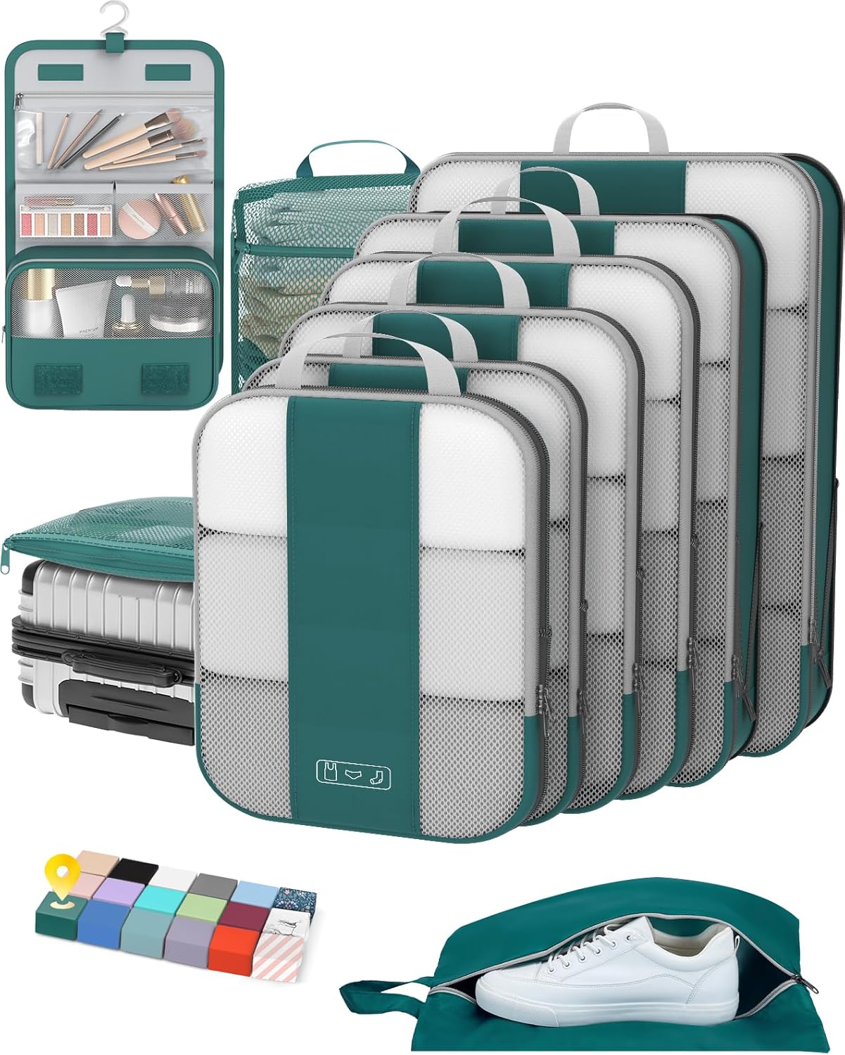 OlarHike 10 Compression Packing Cubes