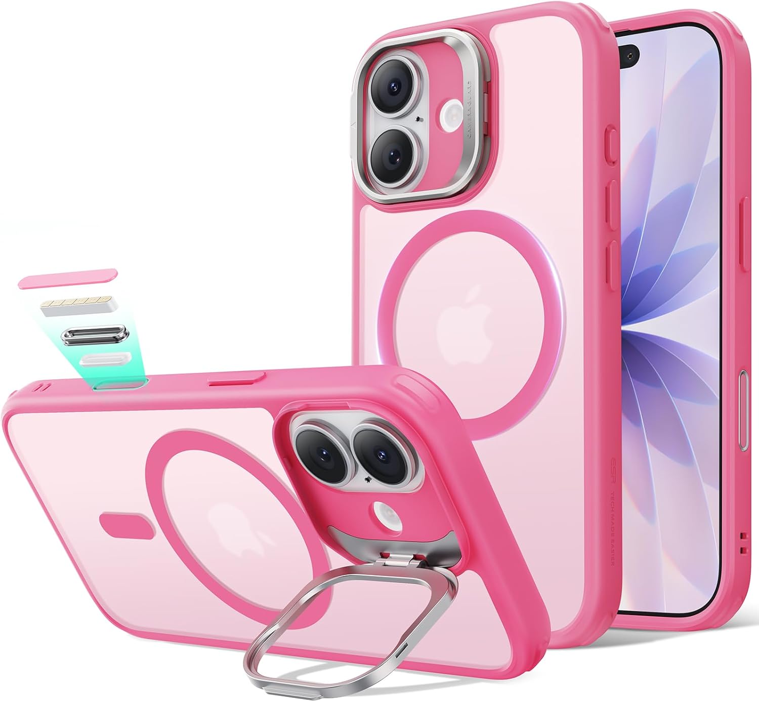ESR for iPhone 17 Pro Max Case with Stash Stand