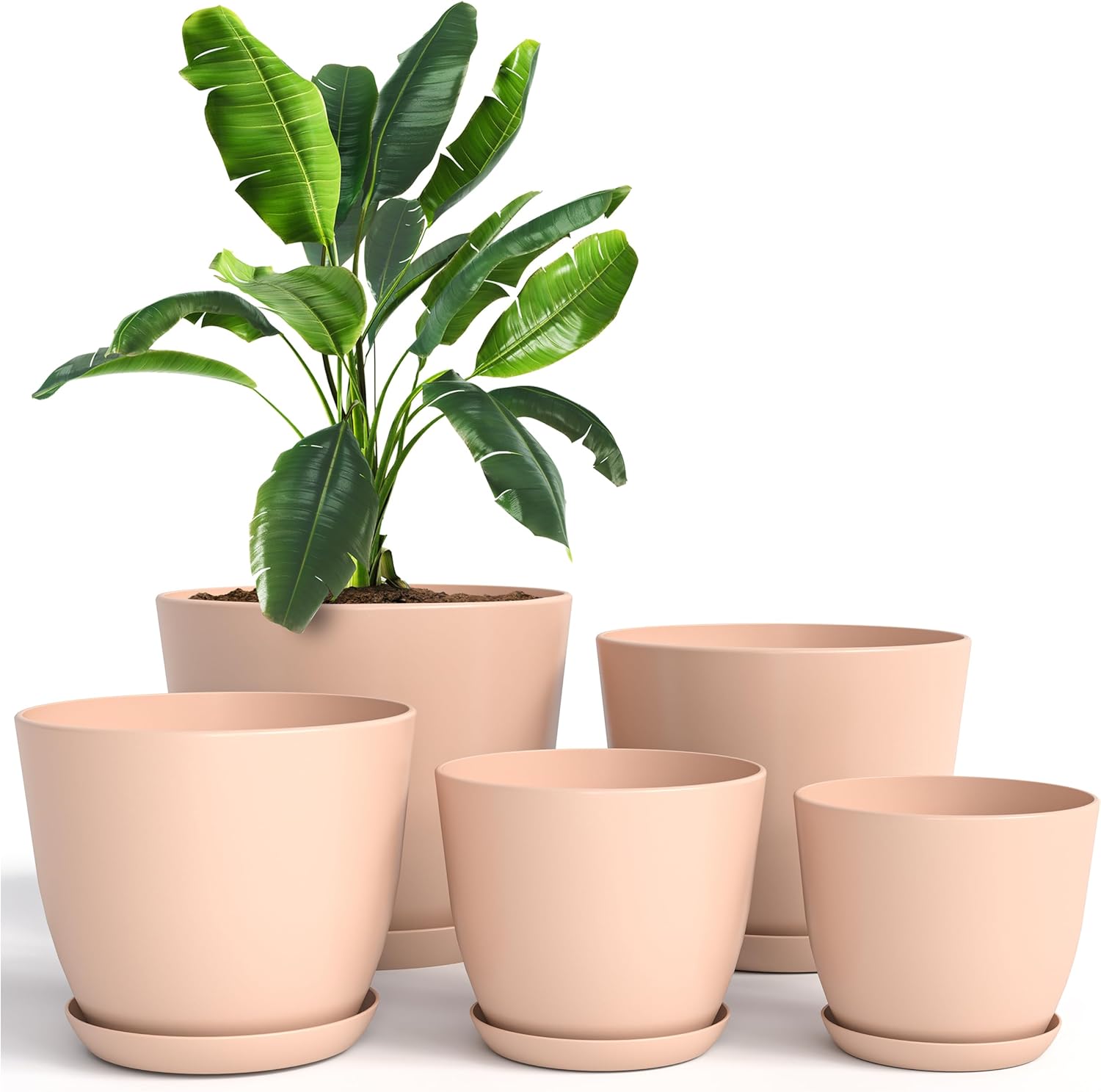 Utopia Home Plant Pots Indoor with Drainage Holes