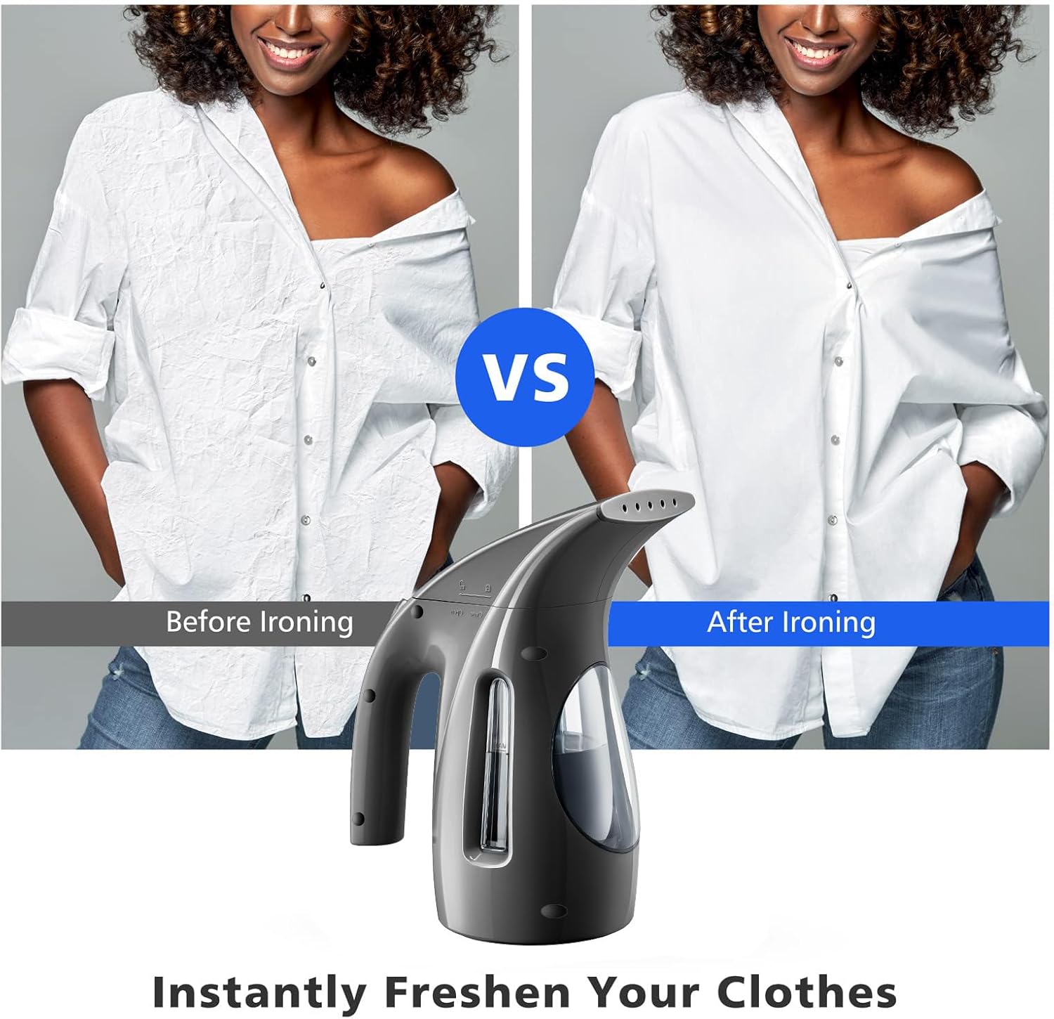 HiLIFE Steamer for Clothes Portable Handheld Design