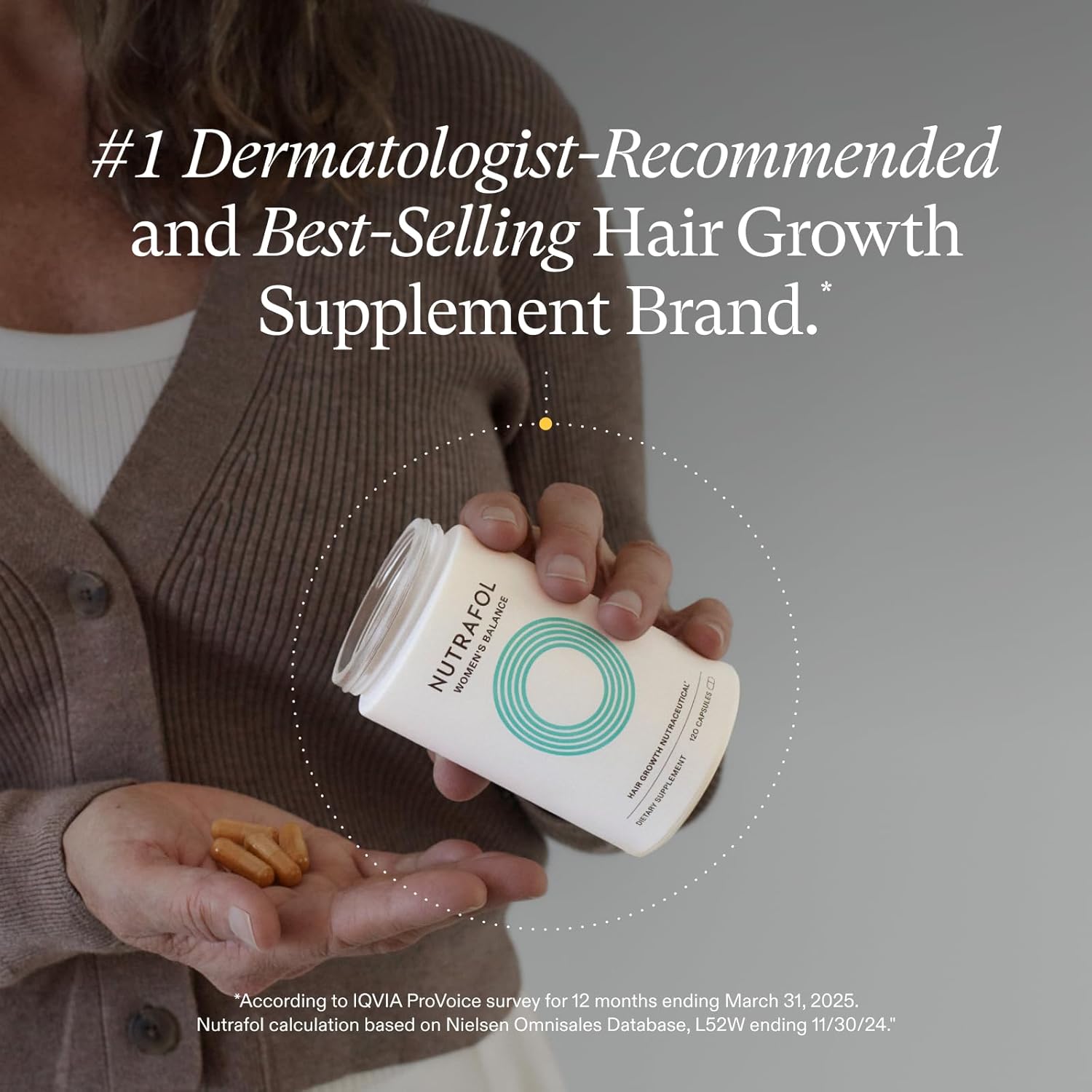 Nutrafol Women’s Hair Growth Supplements