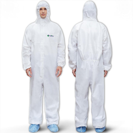 Medtecs Hazmat Suits Disposable Coveralls Suit