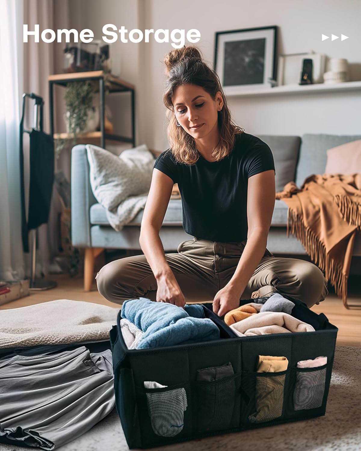 HOTOR Foldable Trunk Organizer