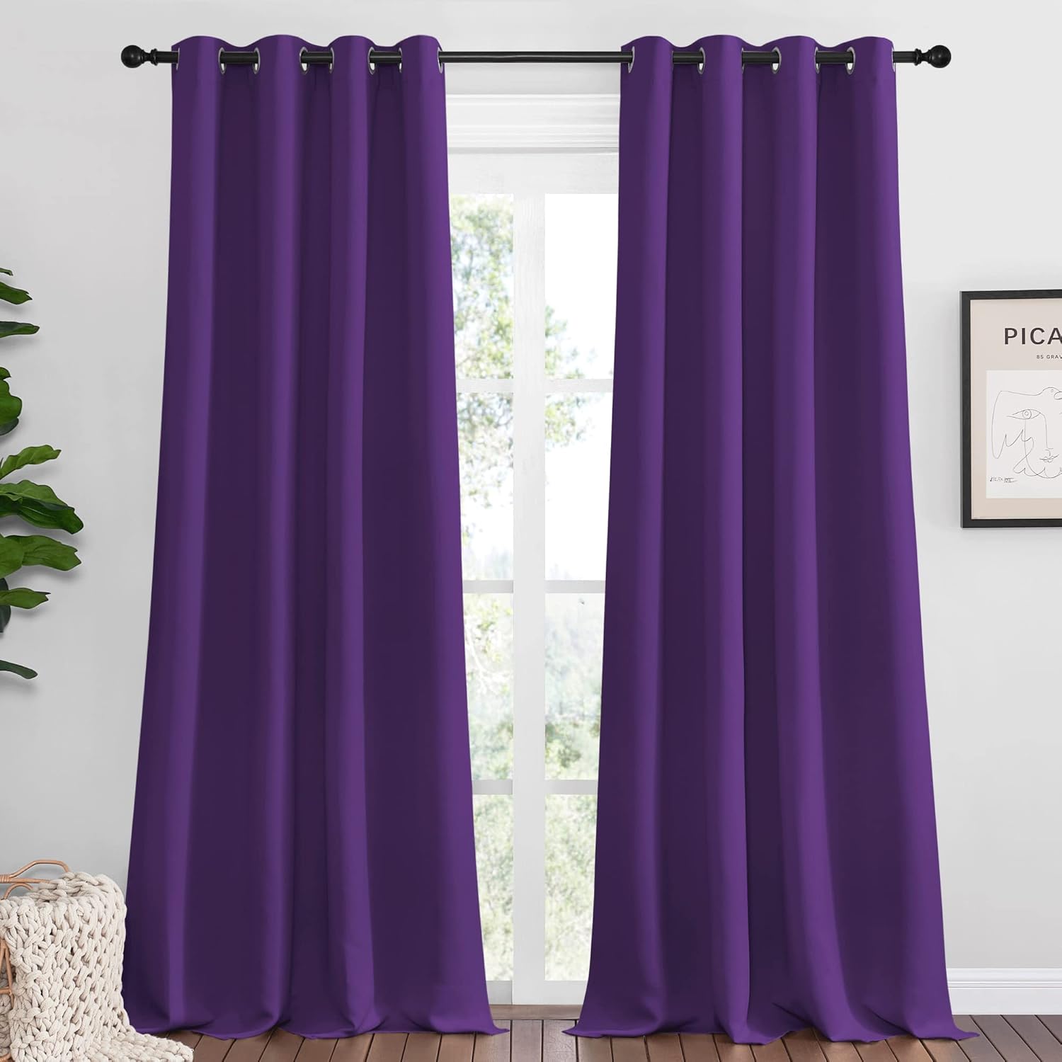NICETOWN Halloween Blackout Curtains