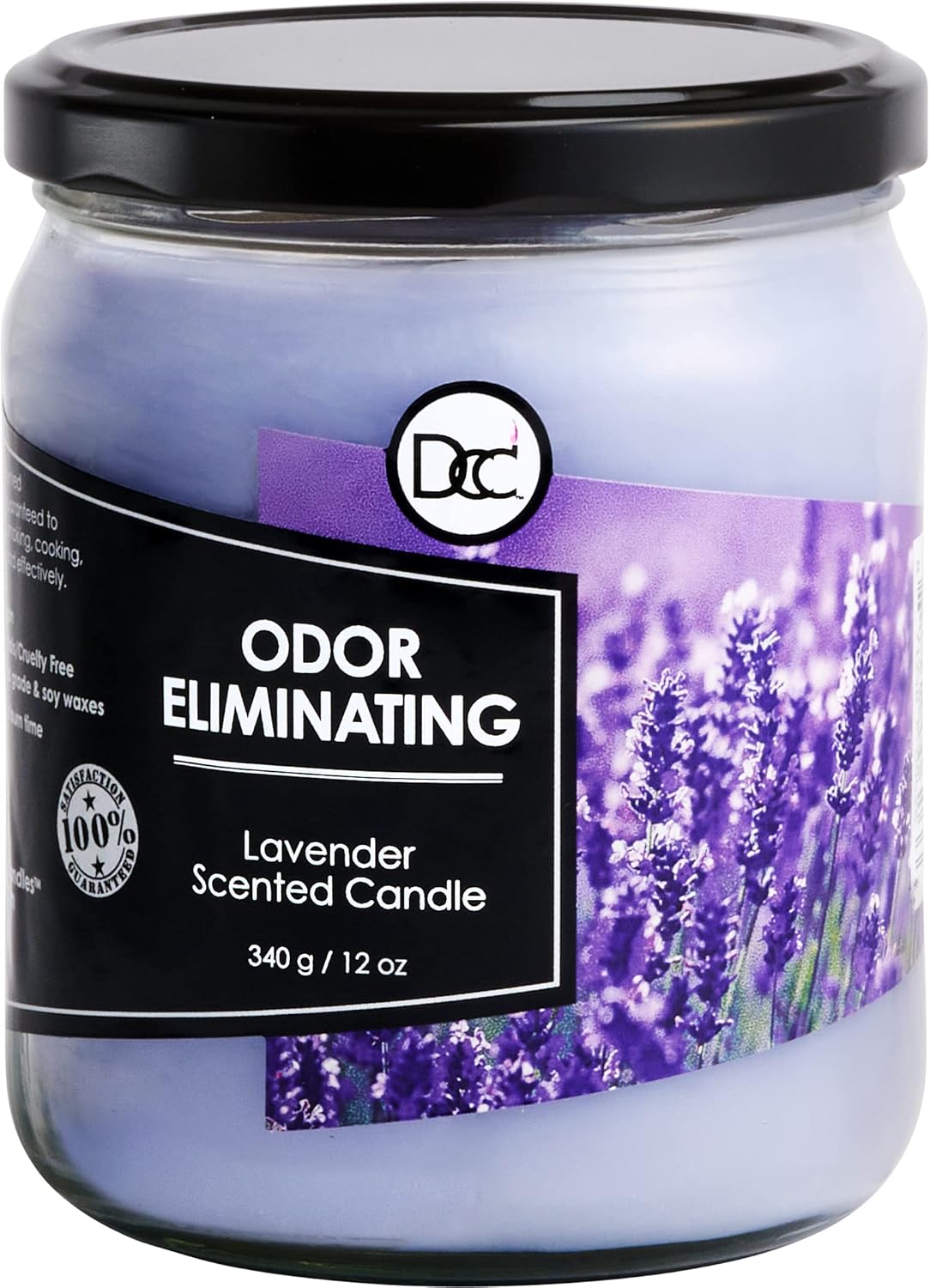 Vanilla Bean Odor Eliminating Candle – 80-Hour Burn