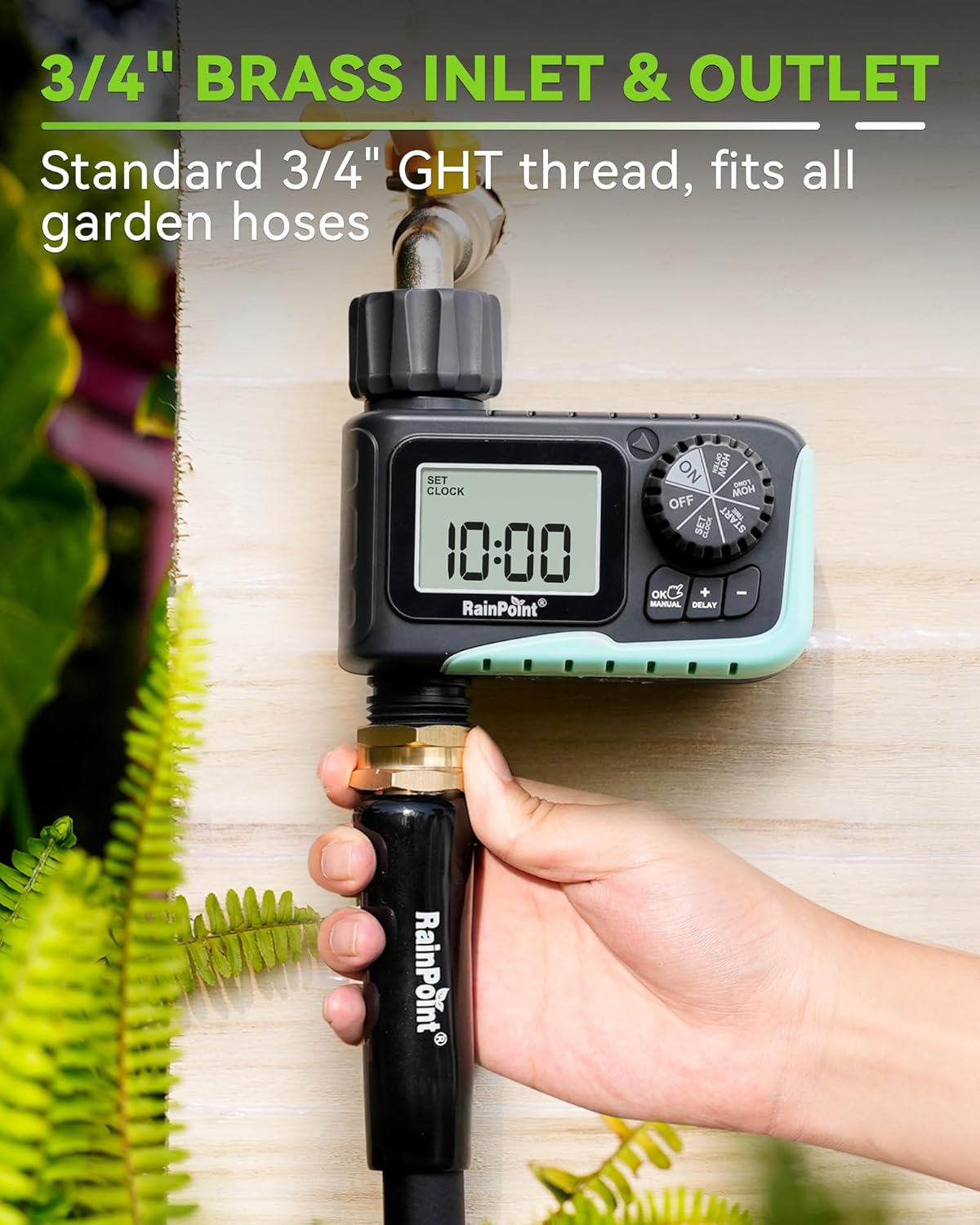 RAINPOINT Programmable Sprinkler Timer
