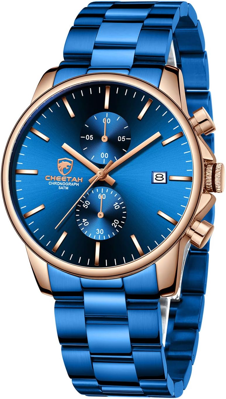 GOLDEN HOUR Fashion Business Mens Watches