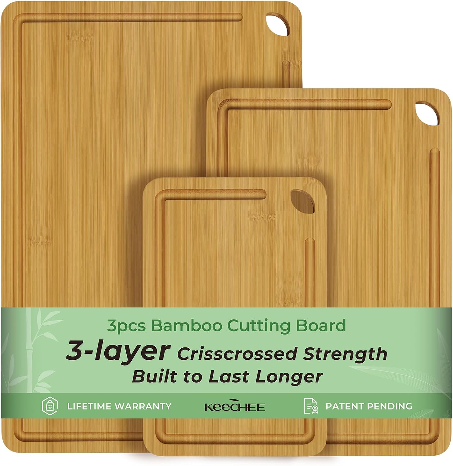 Bamboo Cutting Board – Durable Wood