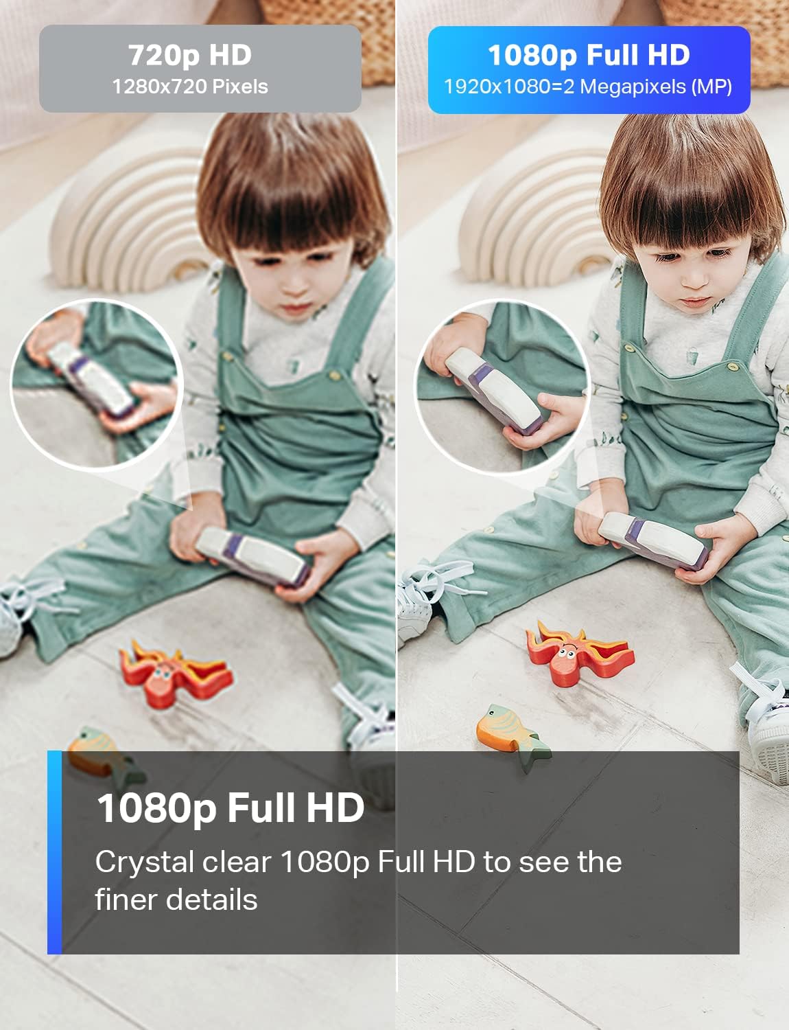 Tapo TP-Link C100 1080P Indoor Security Camera