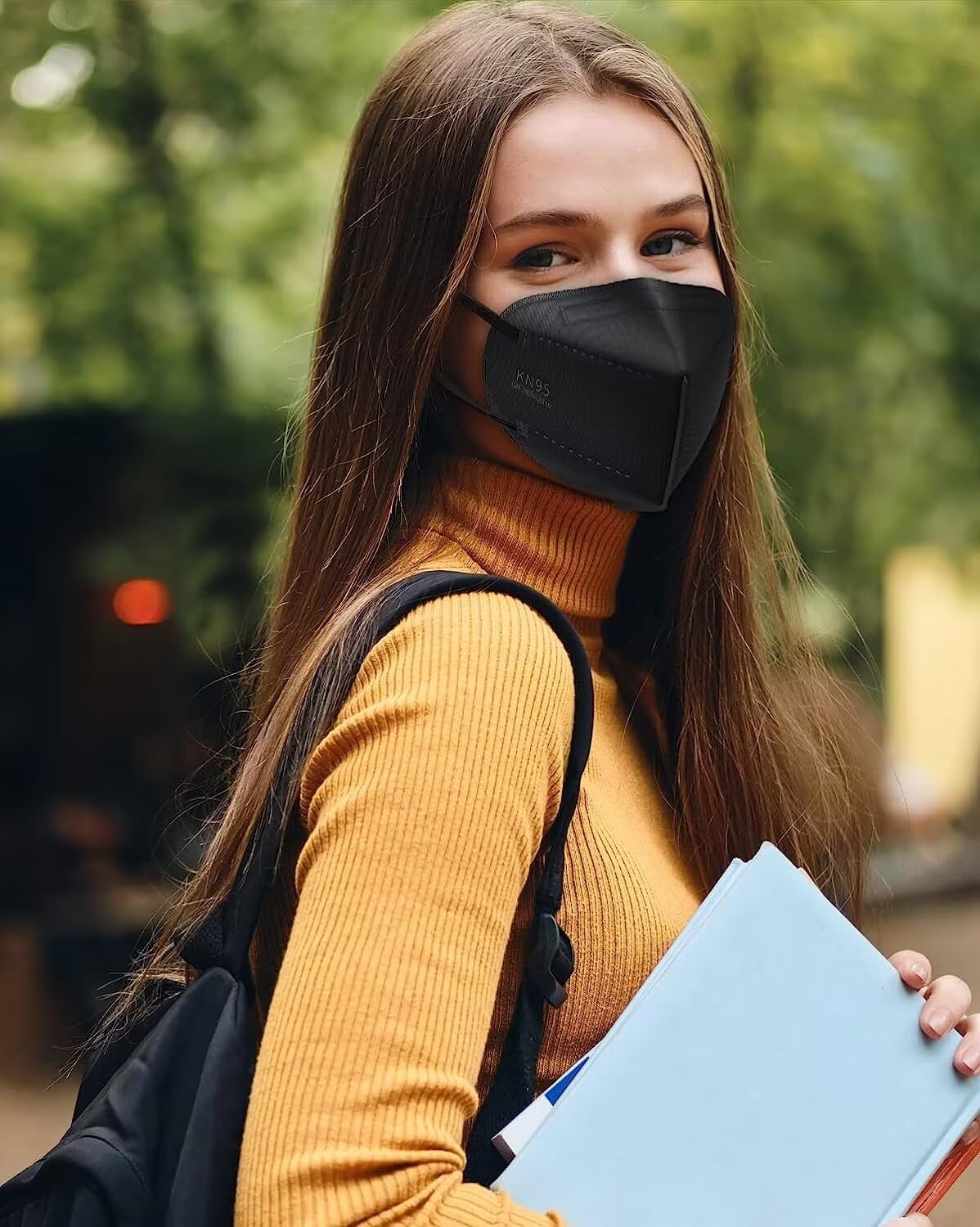 LEMENT 50pcs KN95 Face Masks Filter