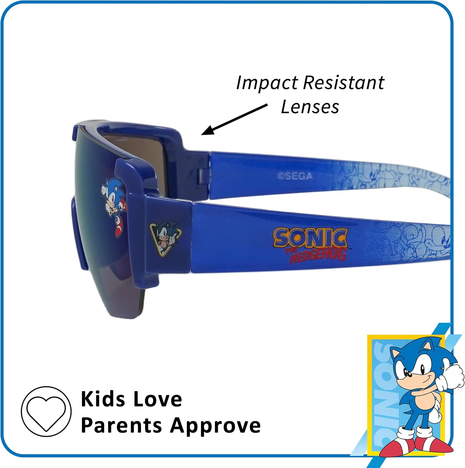 ARKAID Sonic Boys Sunglasses Most Kids