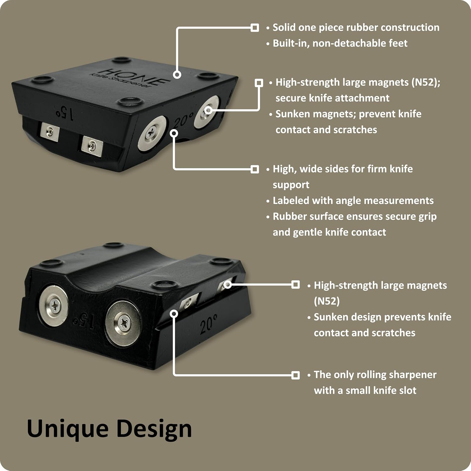 𝗛𝗢𝗡𝗘 Knife Sharpener Knife Blade Repair and Restoration Tool
