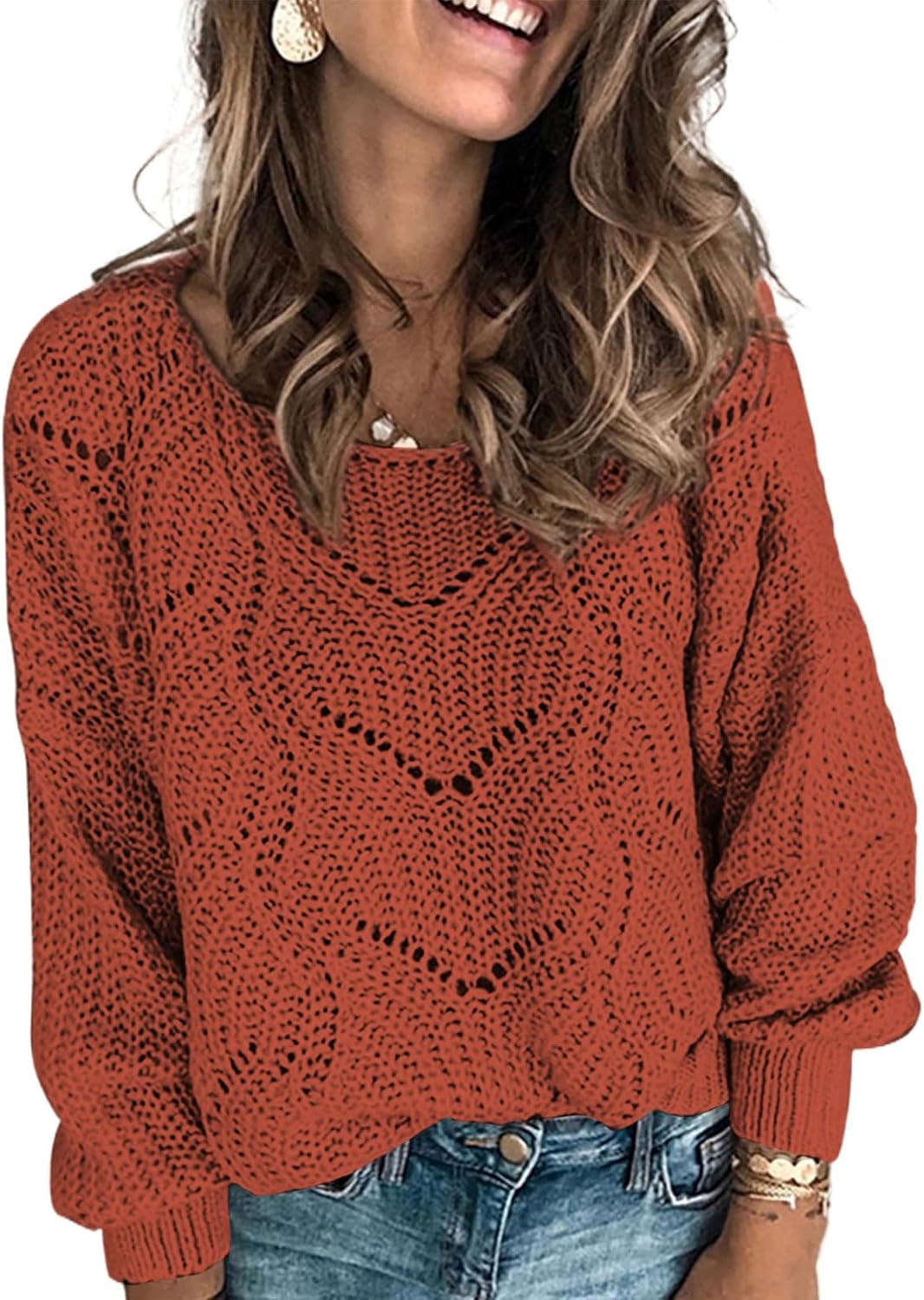 Dokotoo Womens Sweaters 2025 Crewneck