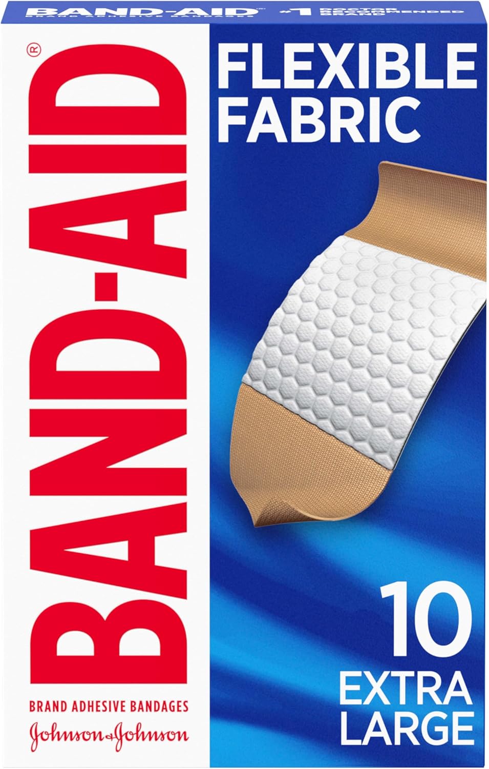 Band-Aid Brand Flexible Fabric Sterile Adhesive Bandages