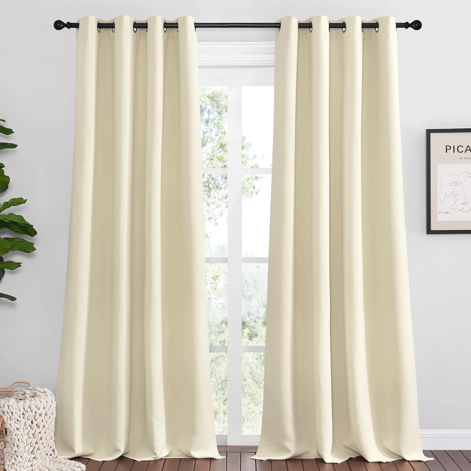 NICETOWN Halloween Blackout Curtains