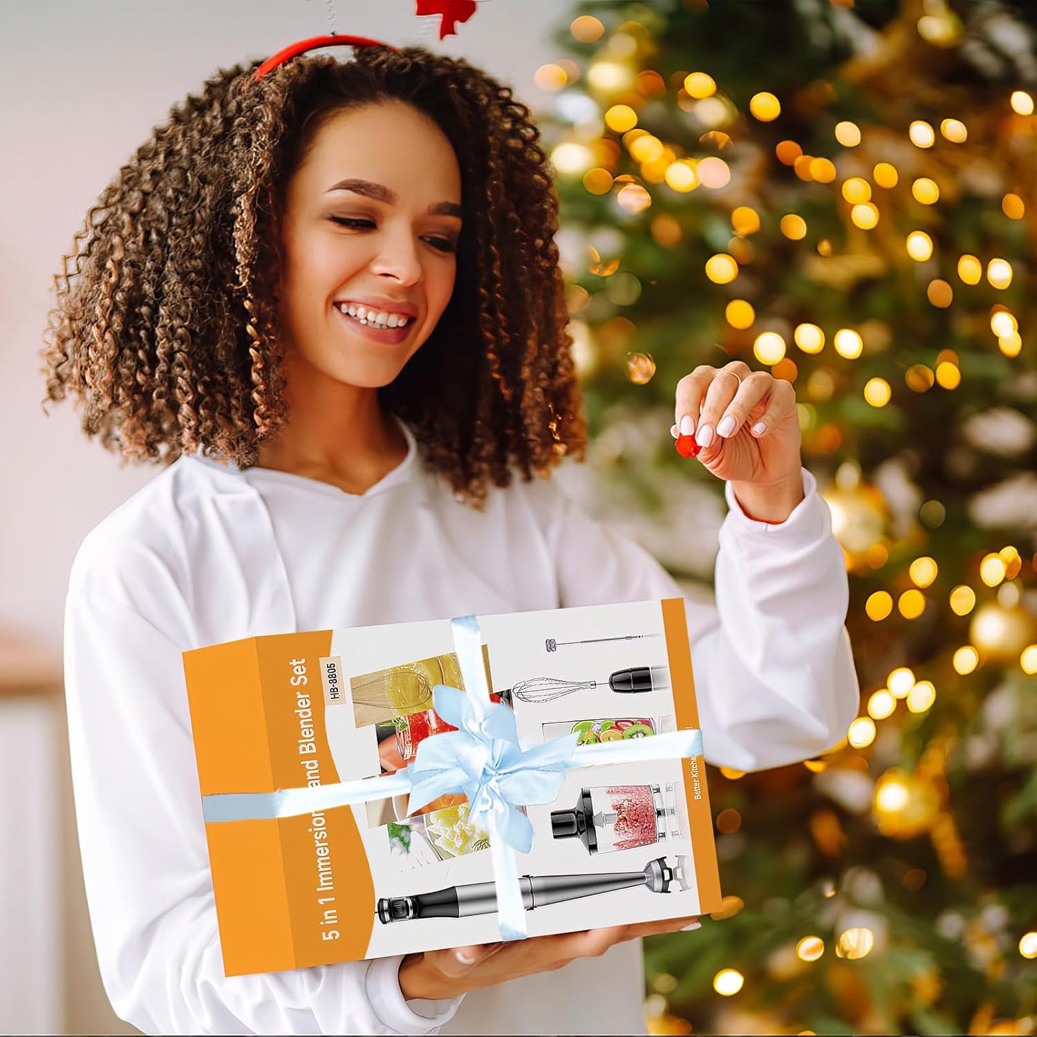 Immersion Blender Handheld Corded Hand Blenders