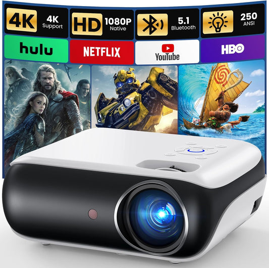 HAPPRUN 1080P Projector