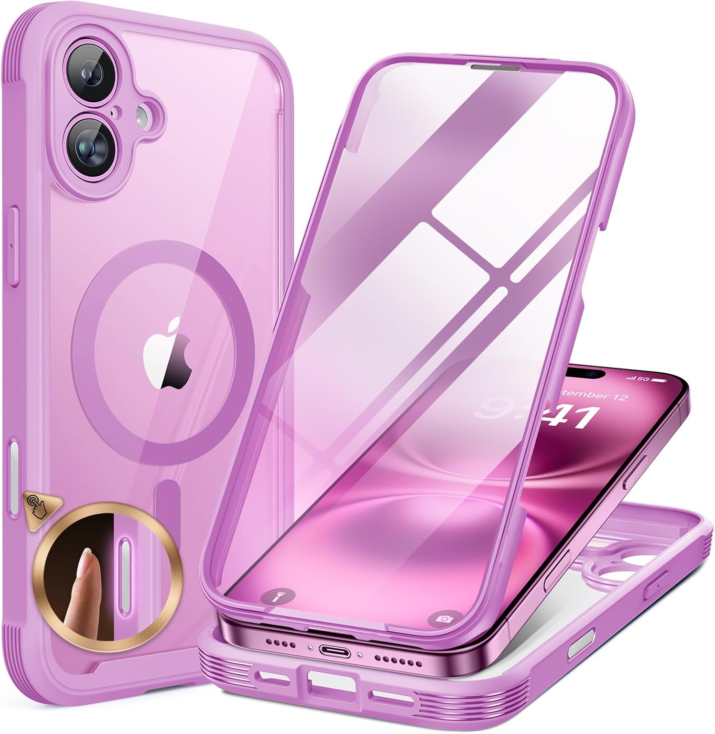 Miracase Magnetic iPhone 16e Case
