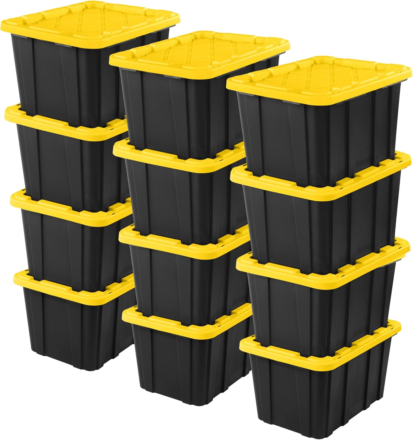 Sterilite Heavy-Duty Plastic Storage Bins