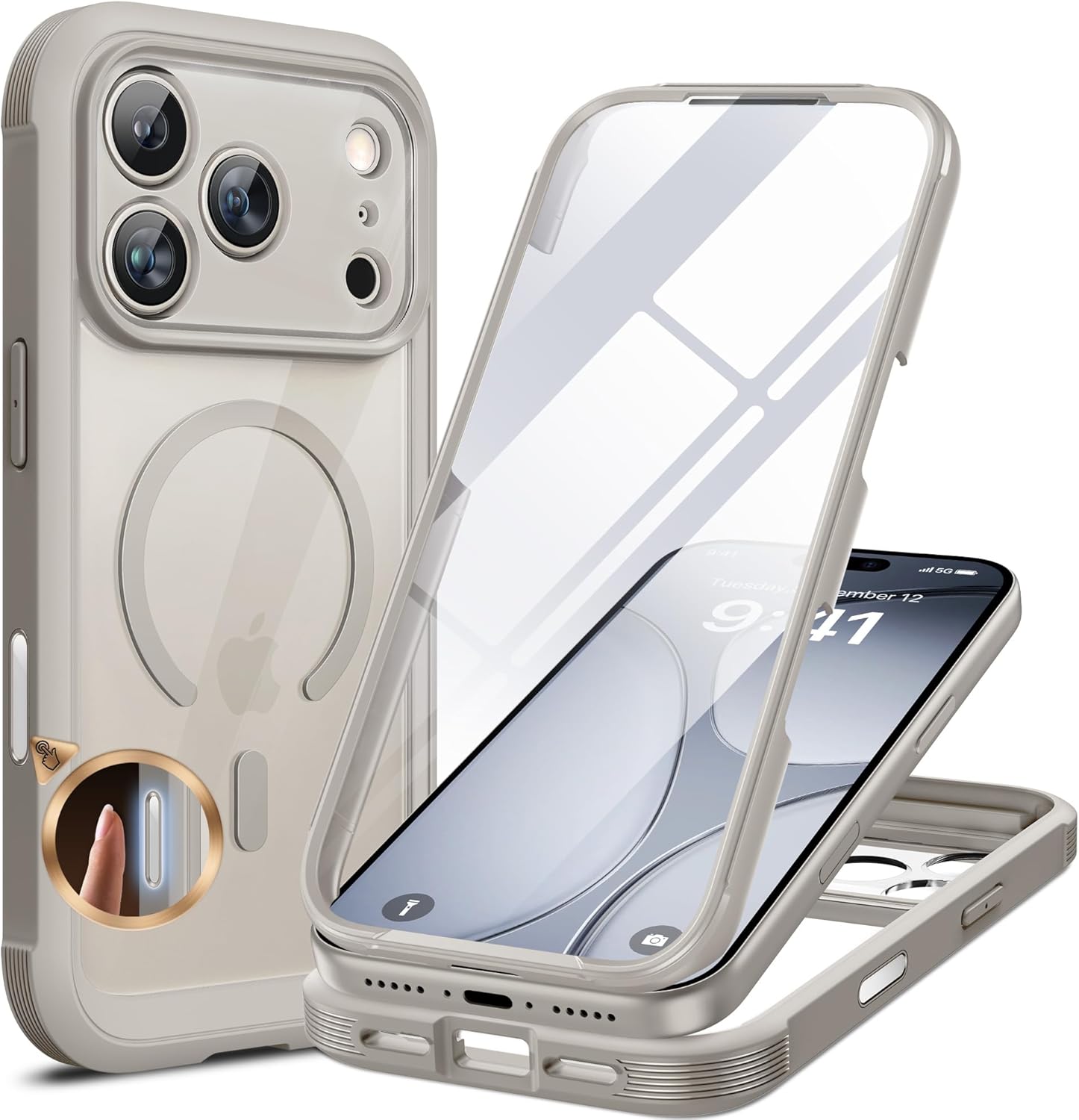 Miracase Magnetic iPhone 16e Case